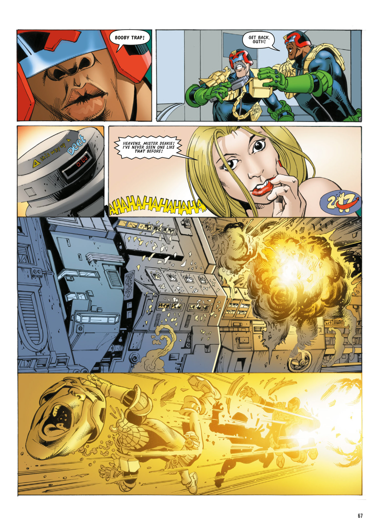 Read online Judge Dredd: The Complete Case Files comic -  Issue # TPB 41 (Part 1) - 69