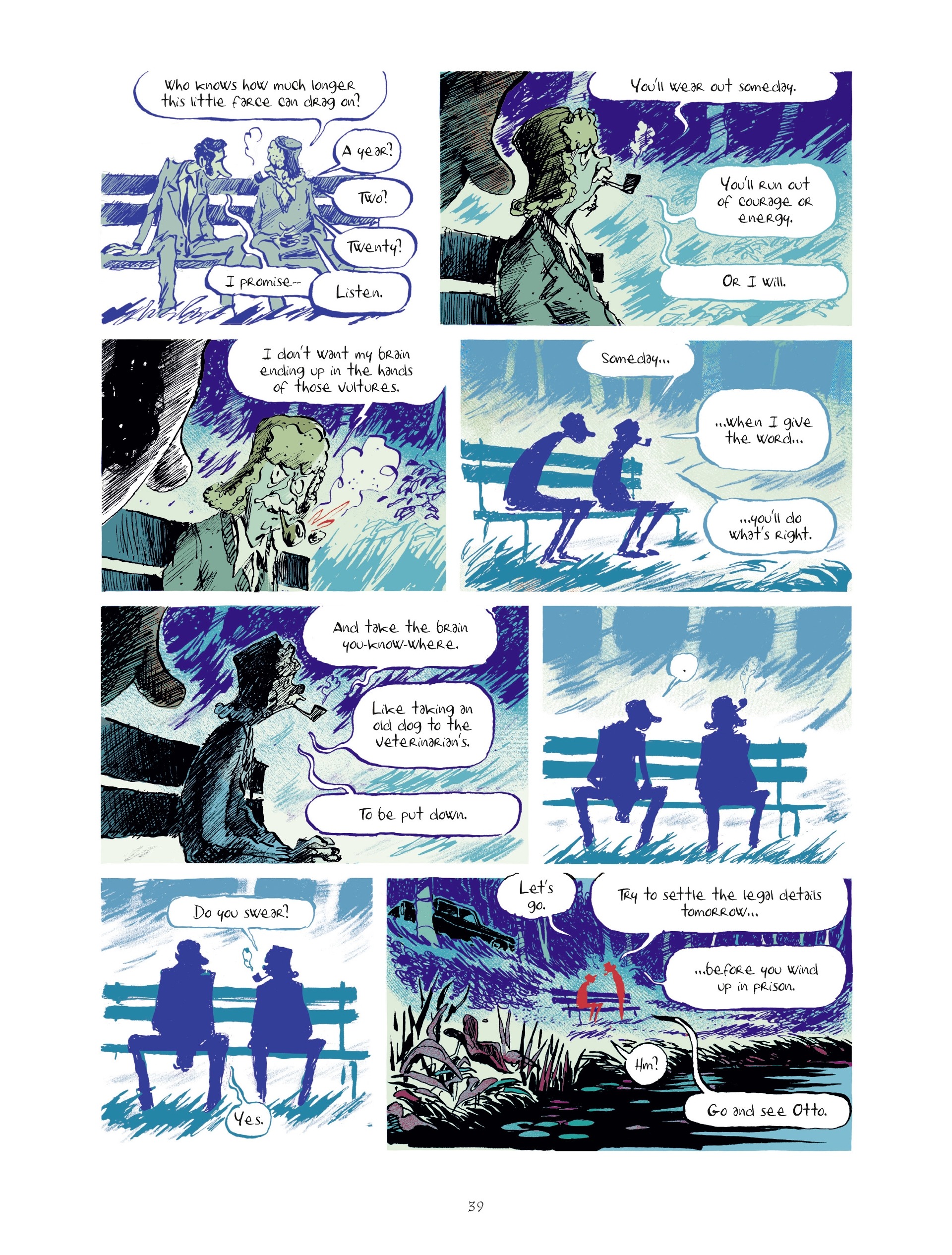 Read online Brain Drain comic -  Issue #1 - 38