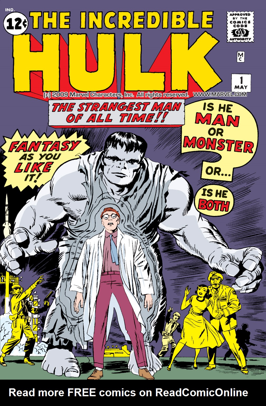 Read online Marvel Masterworks: The Incredible Hulk comic -  Issue # TPB 1 (Part 1) - 3