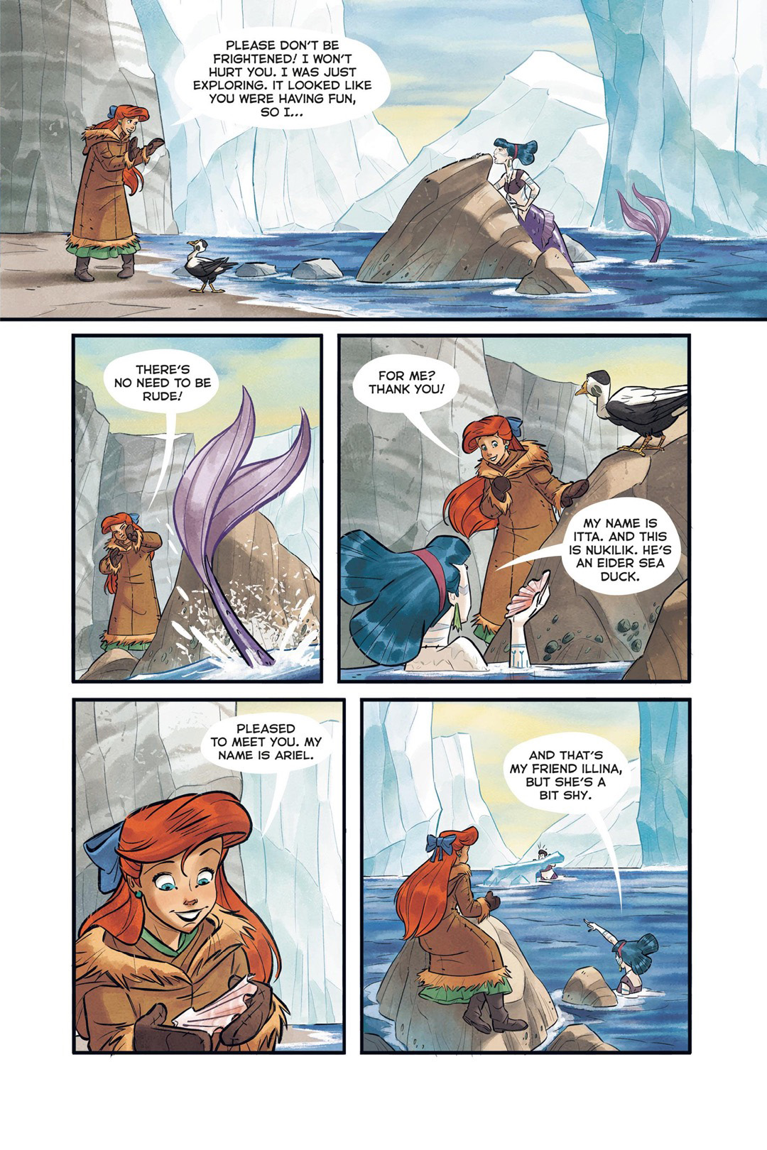 Read online Ariel and the Curse of the Sea Witches comic -  Issue # TPB - 27