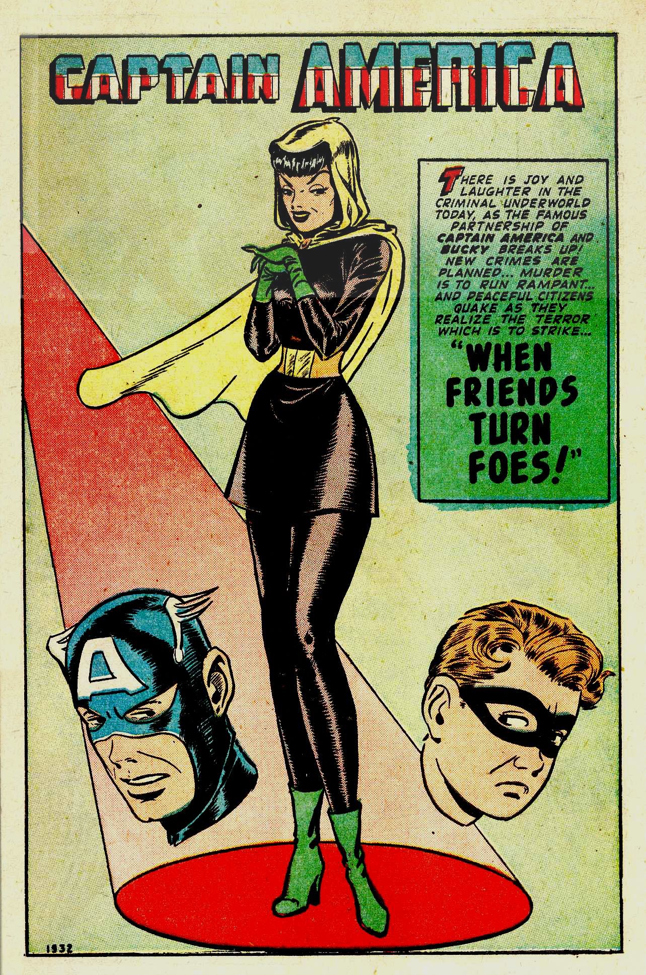 Read online Captain America Comics comic -  Issue #65 - 3