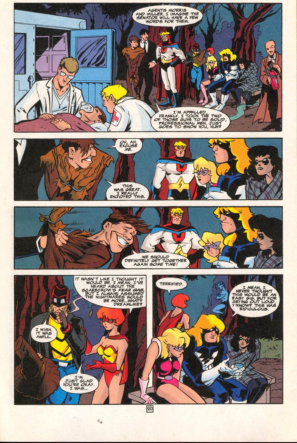 Read online Young Heroes in Love comic -  Issue #8 - 22