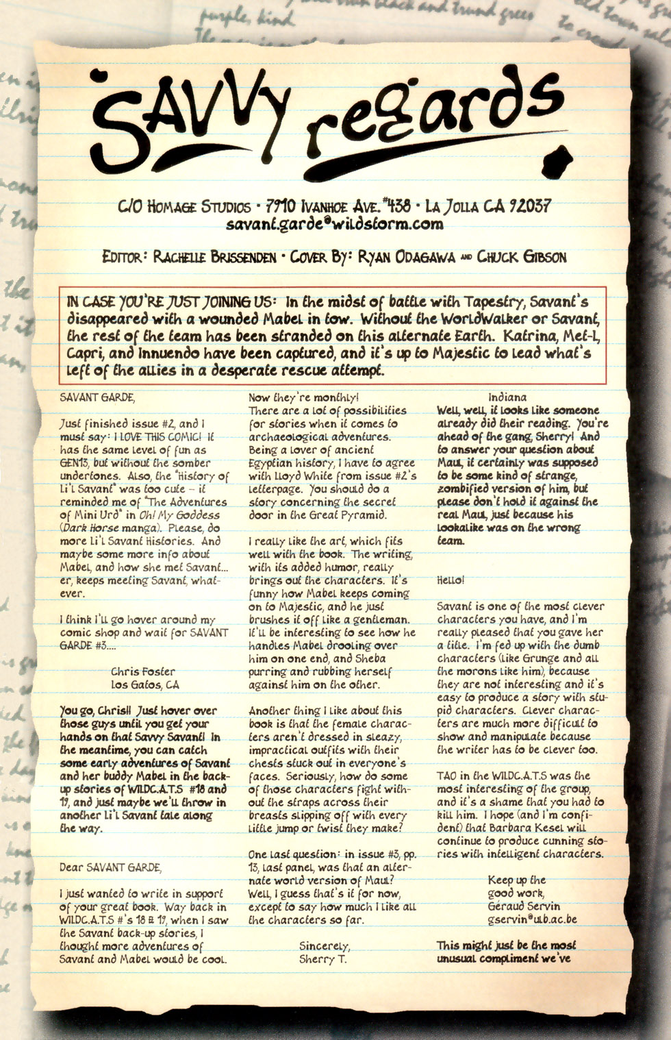 Read online Savant Garde comic -  Issue #5 - 24