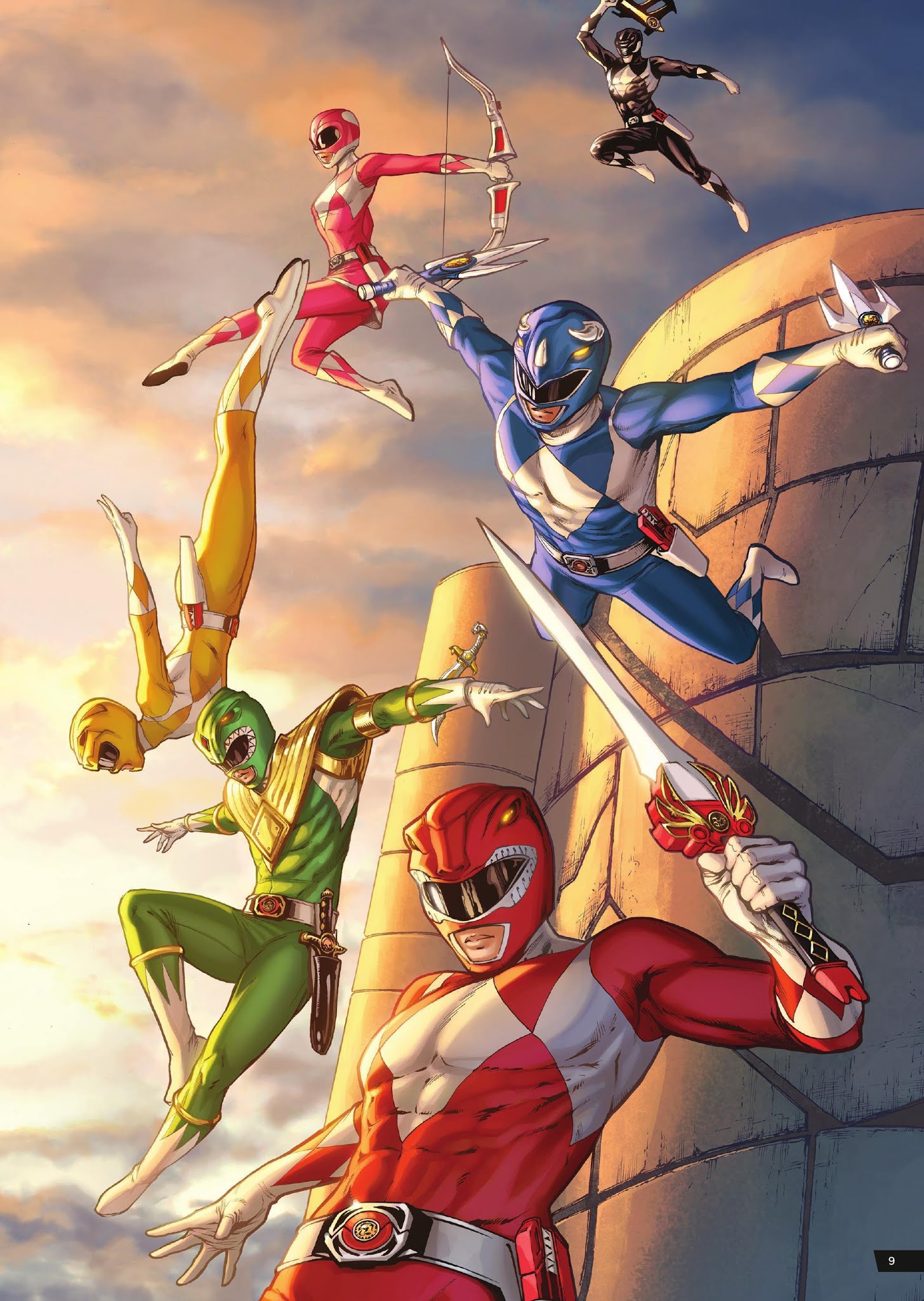 Read online Saban's Power Rangers Artist Tribute comic -  Issue # TPB - 8