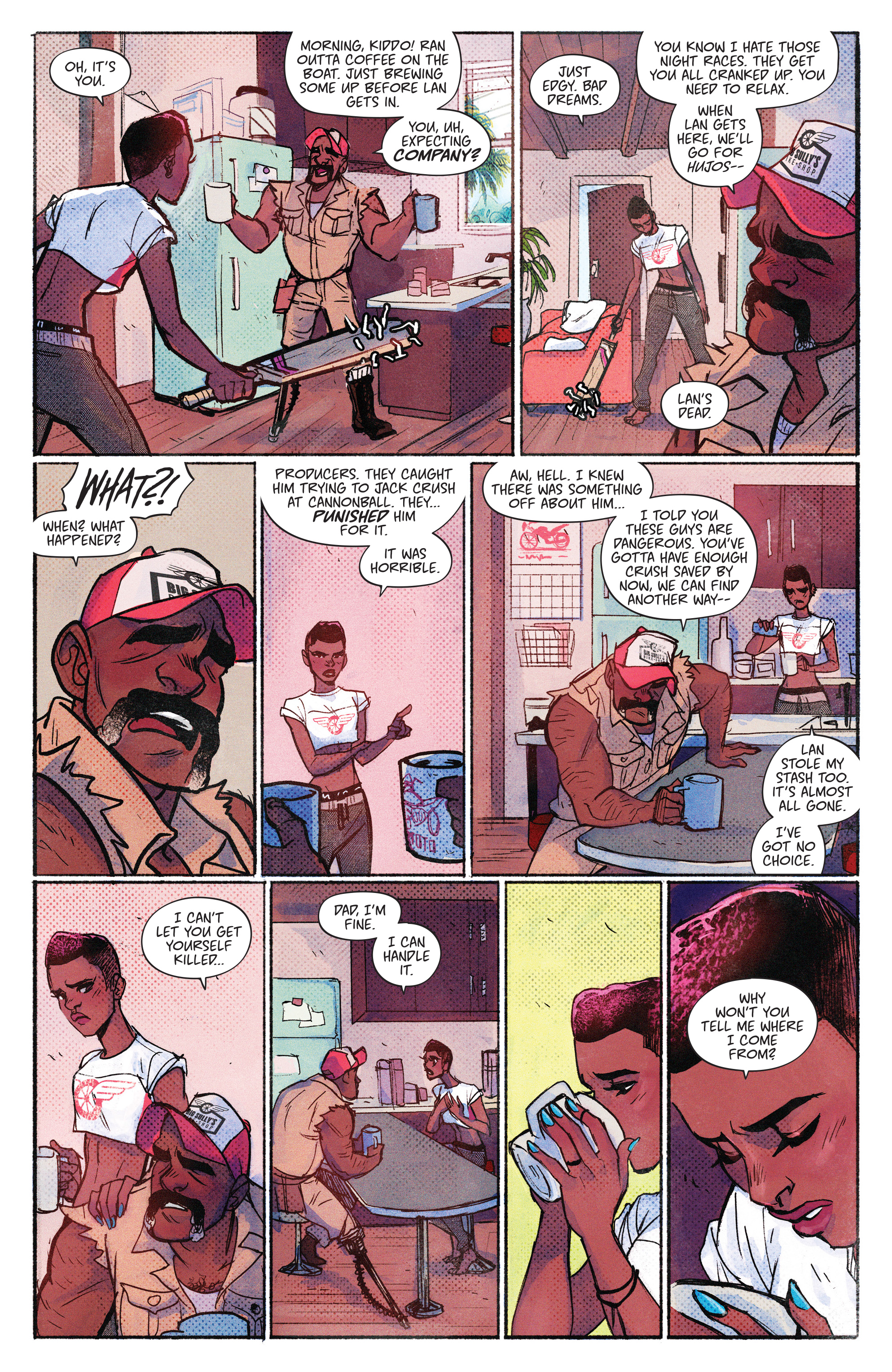 Read online Motor Crush comic -  Issue #2 - 5