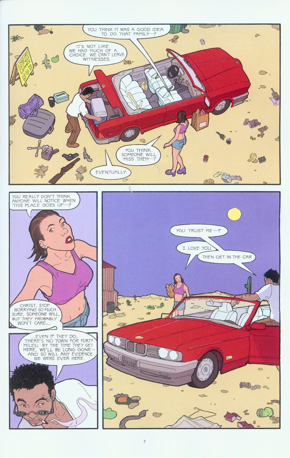 Read online Happydale: Devils in the Desert comic -  Issue #1 - 9
