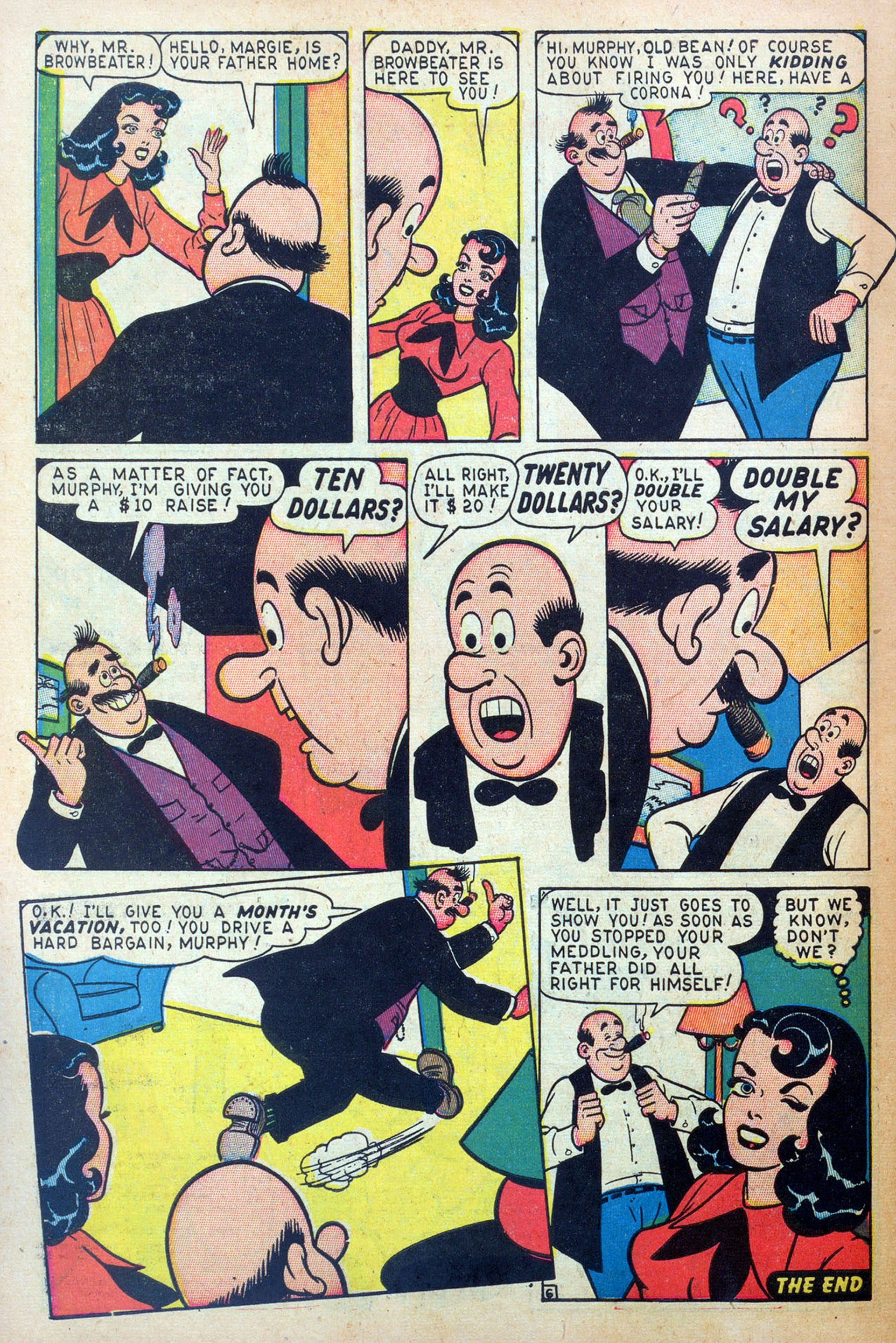 Read online Margie Comics comic -  Issue #41 - 48