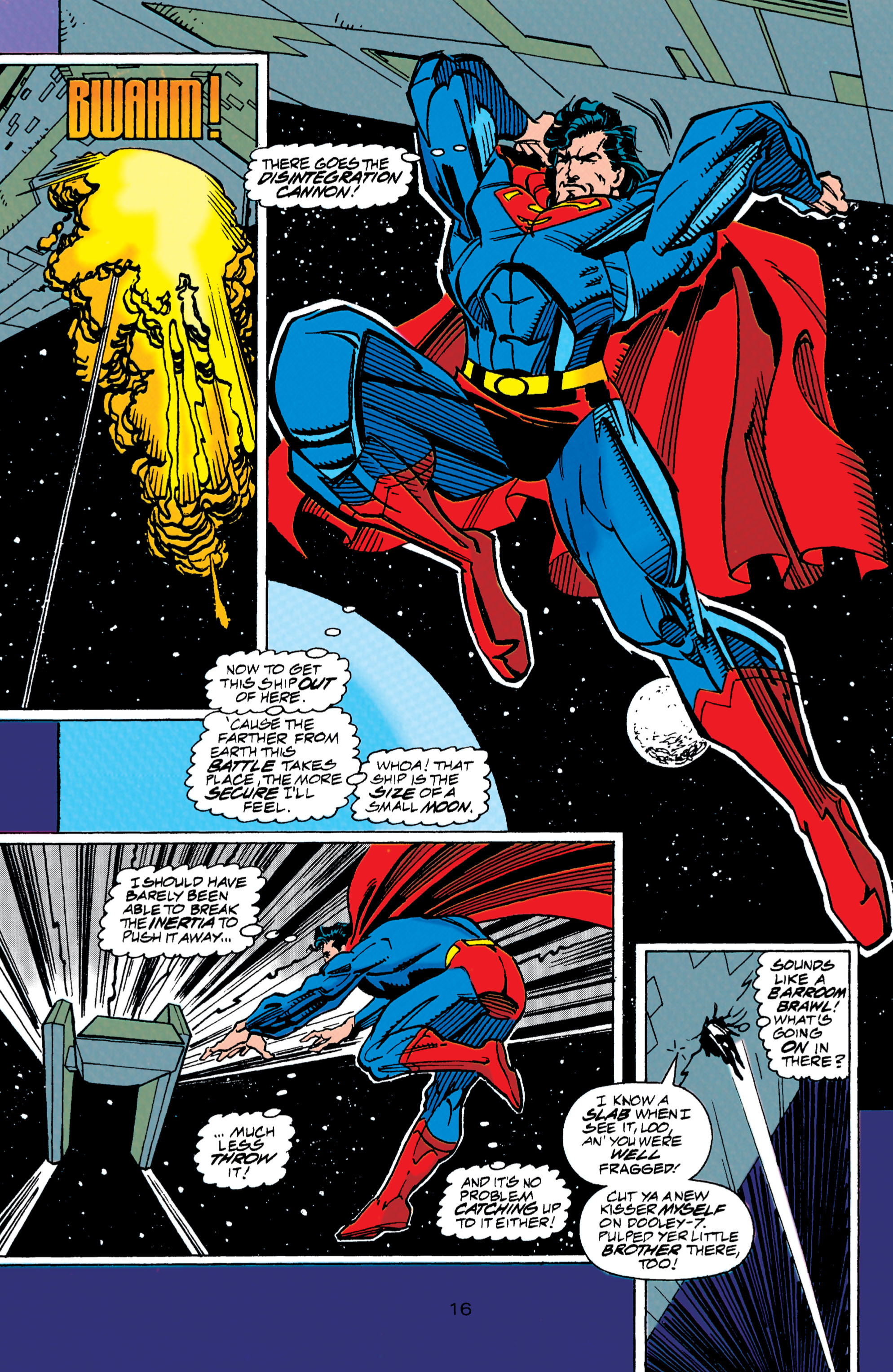 Read online Superman: The Man of Steel (1991) comic -  Issue #30 - 16