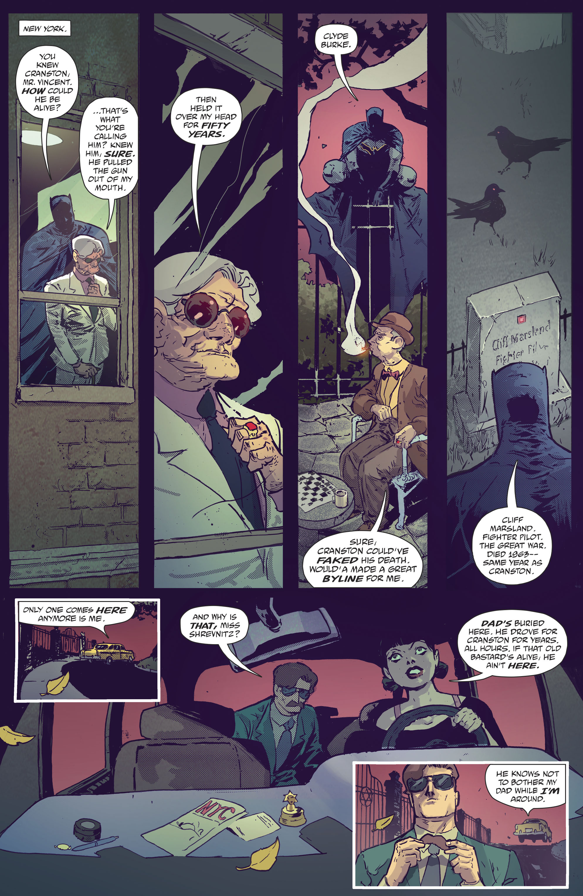 Read online Batman/Shadow comic -  Issue #1 - 18