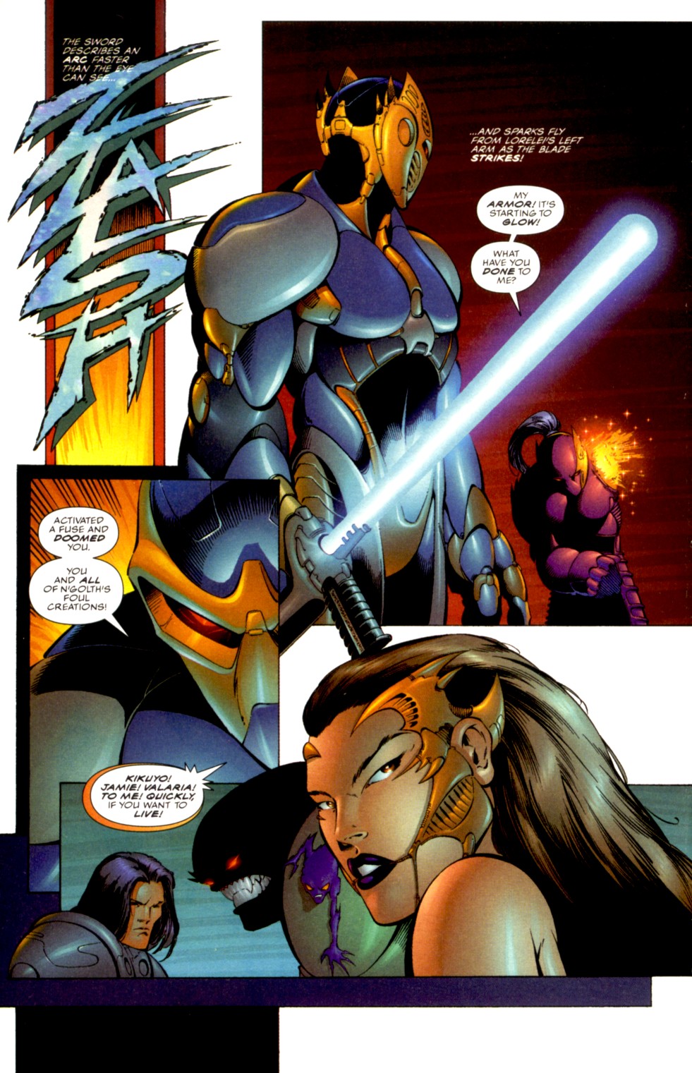 Read online Weapon Zero comic -  Issue #0 - 18