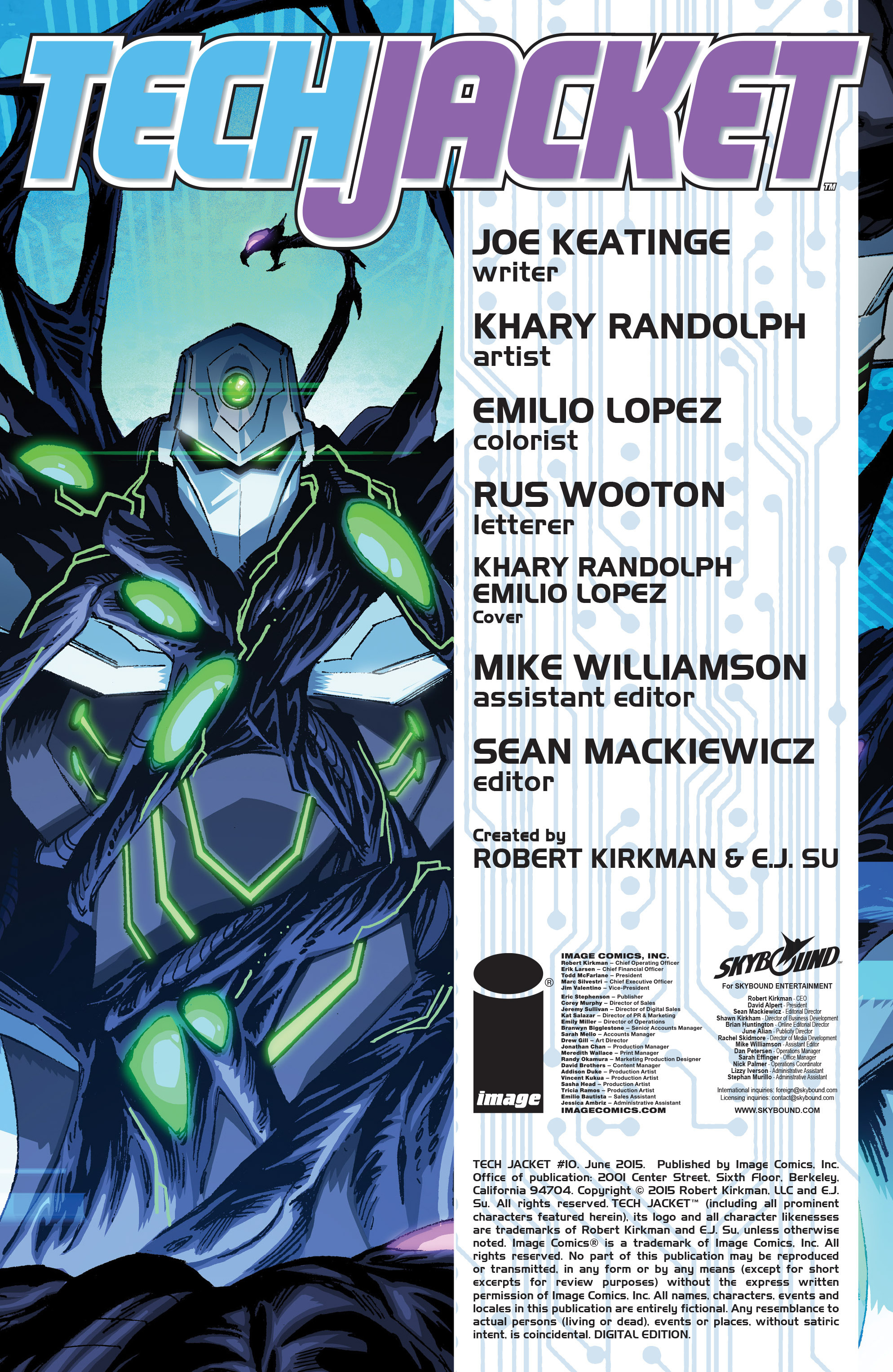 Read online Tech Jacket (2014) comic -  Issue #10 - 2