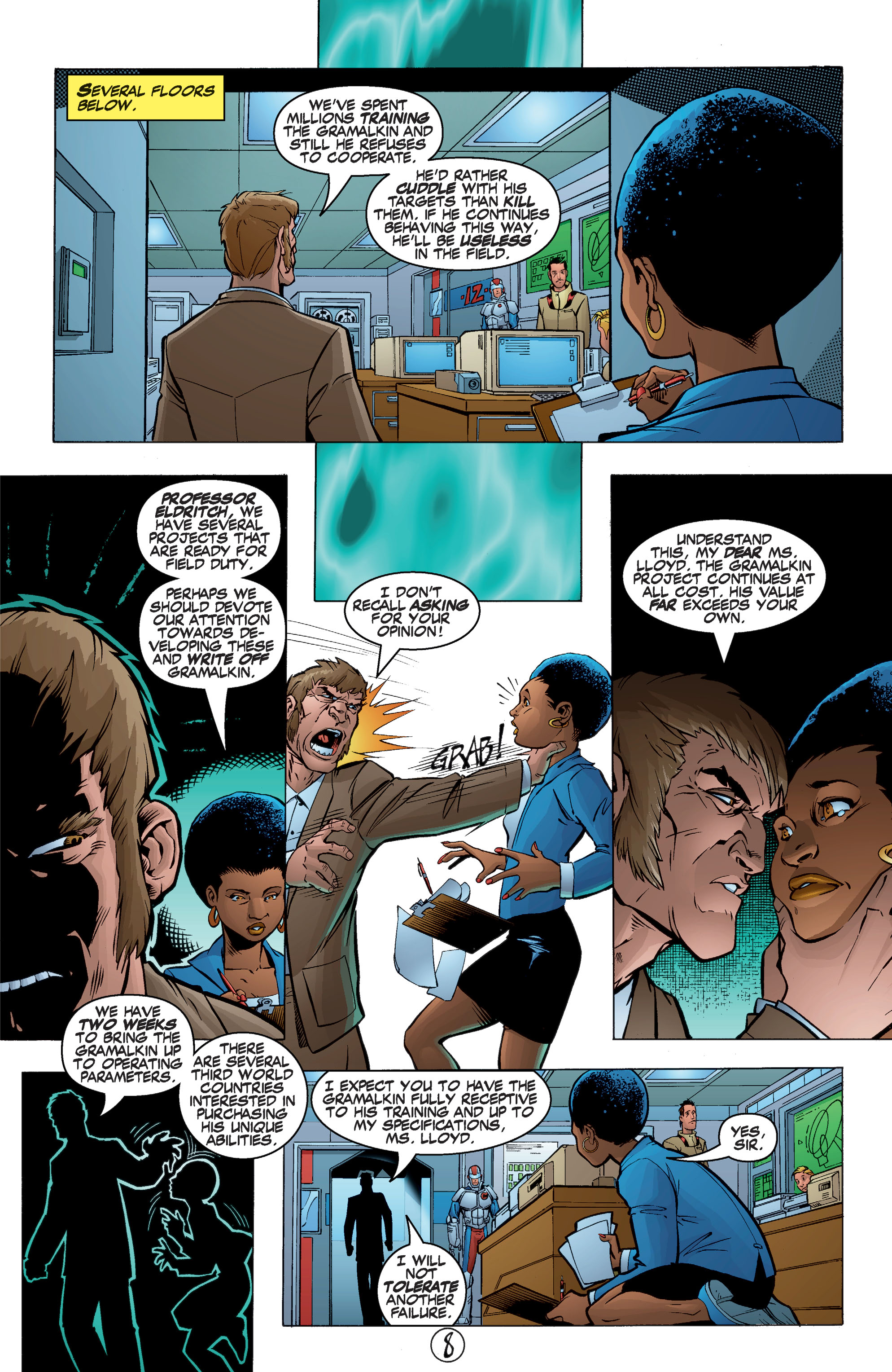 Read online Backlash comic -  Issue #26 - 9