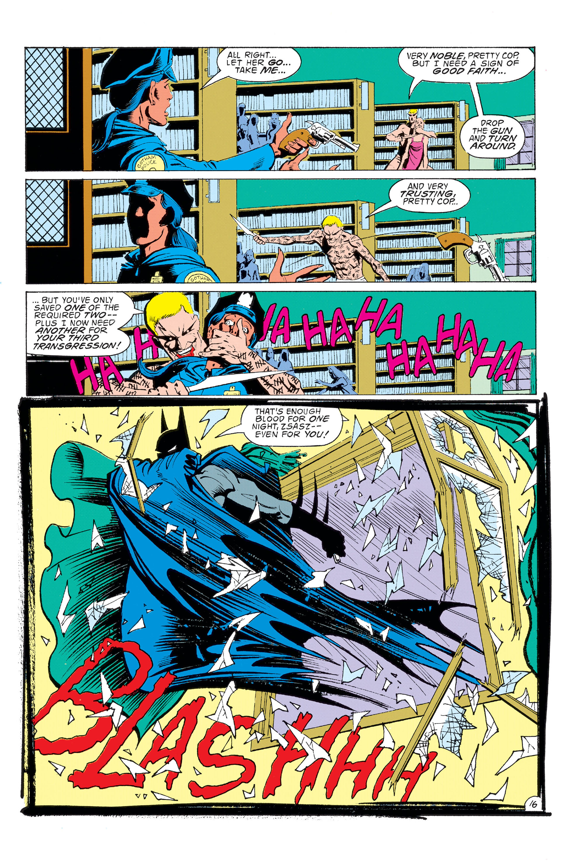 Read online Batman (1940) comic -  Issue #493 - 17