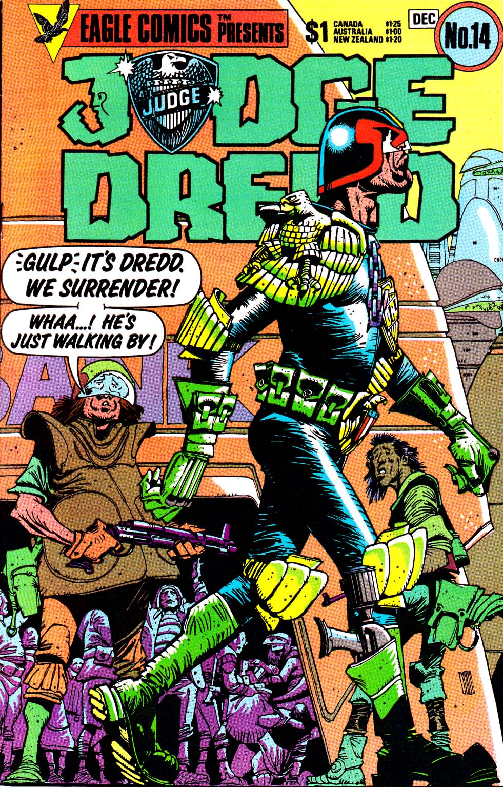 Read online Judge Dredd (1983) comic -  Issue #14 - 1