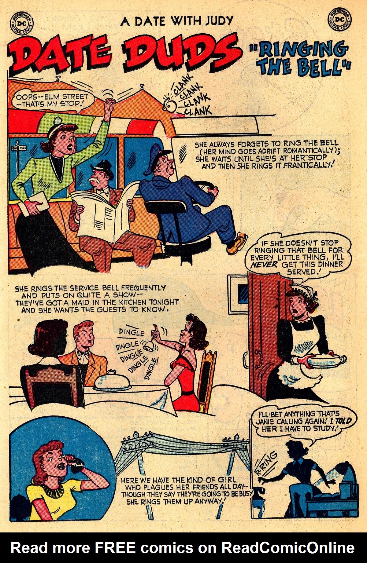 Read online A Date with Judy comic -  Issue #30 - 22