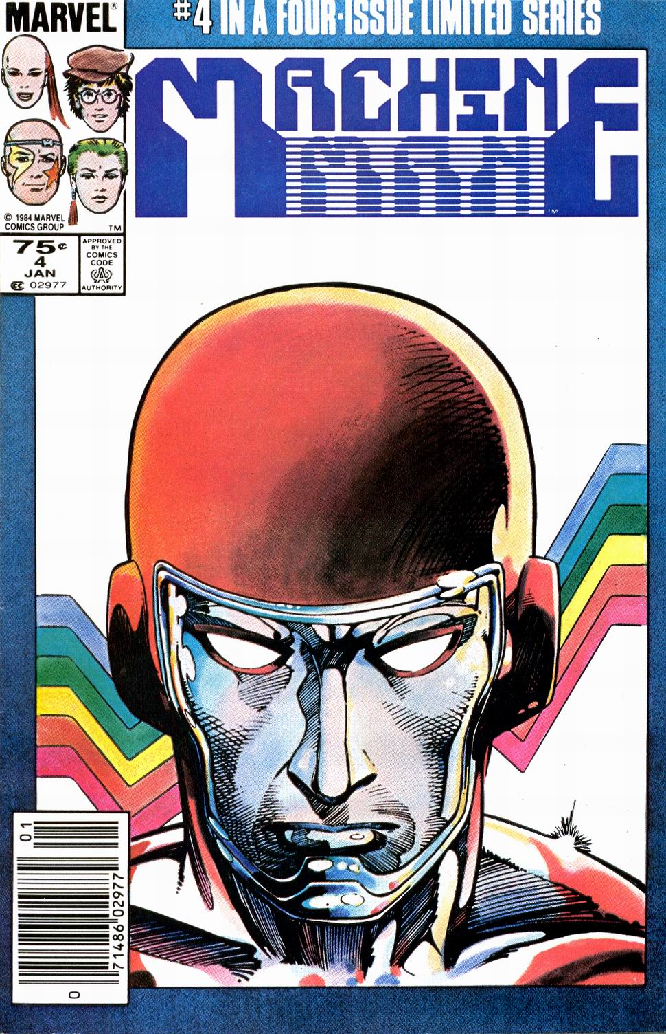 Read online Machine Man (1984) comic -  Issue #4 - 1