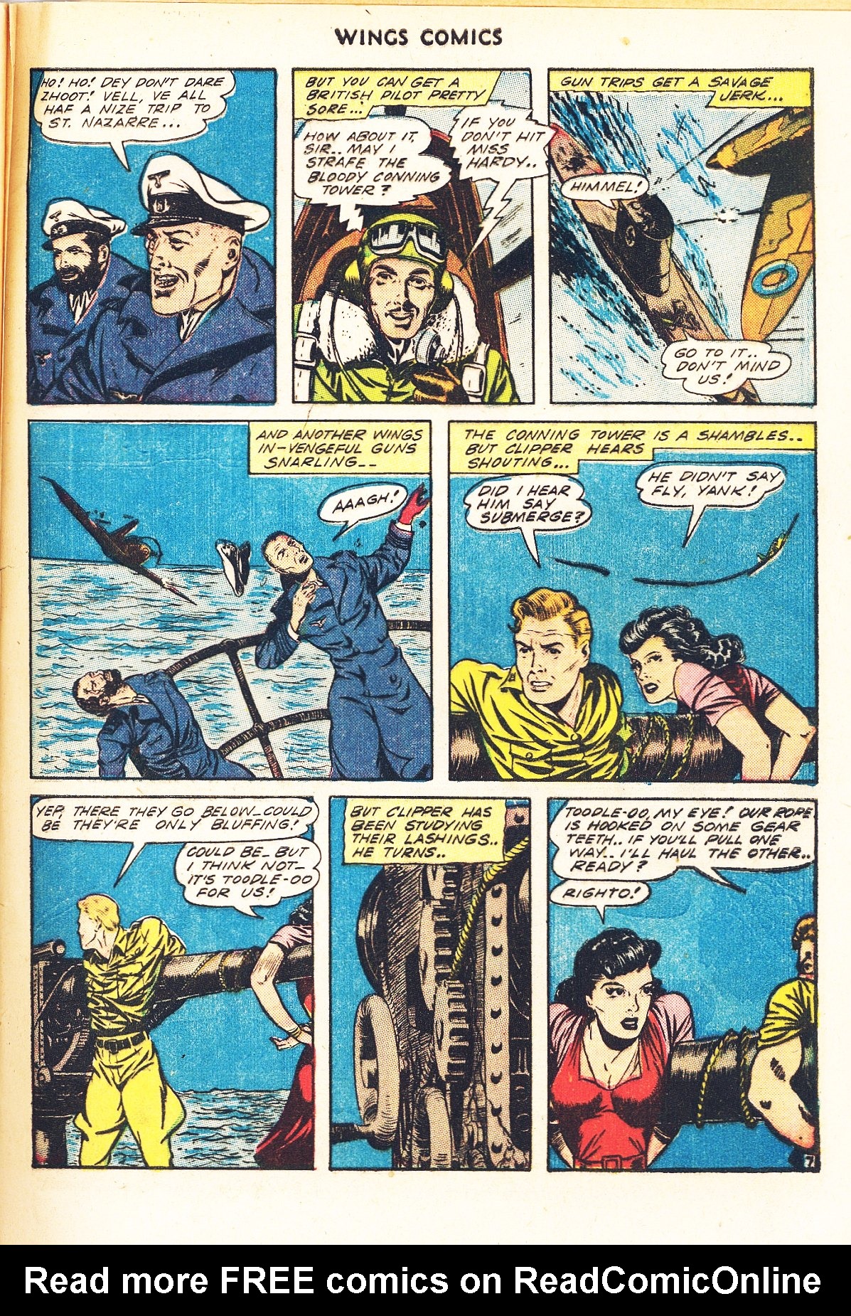 Read online Wings Comics comic -  Issue #41 - 57