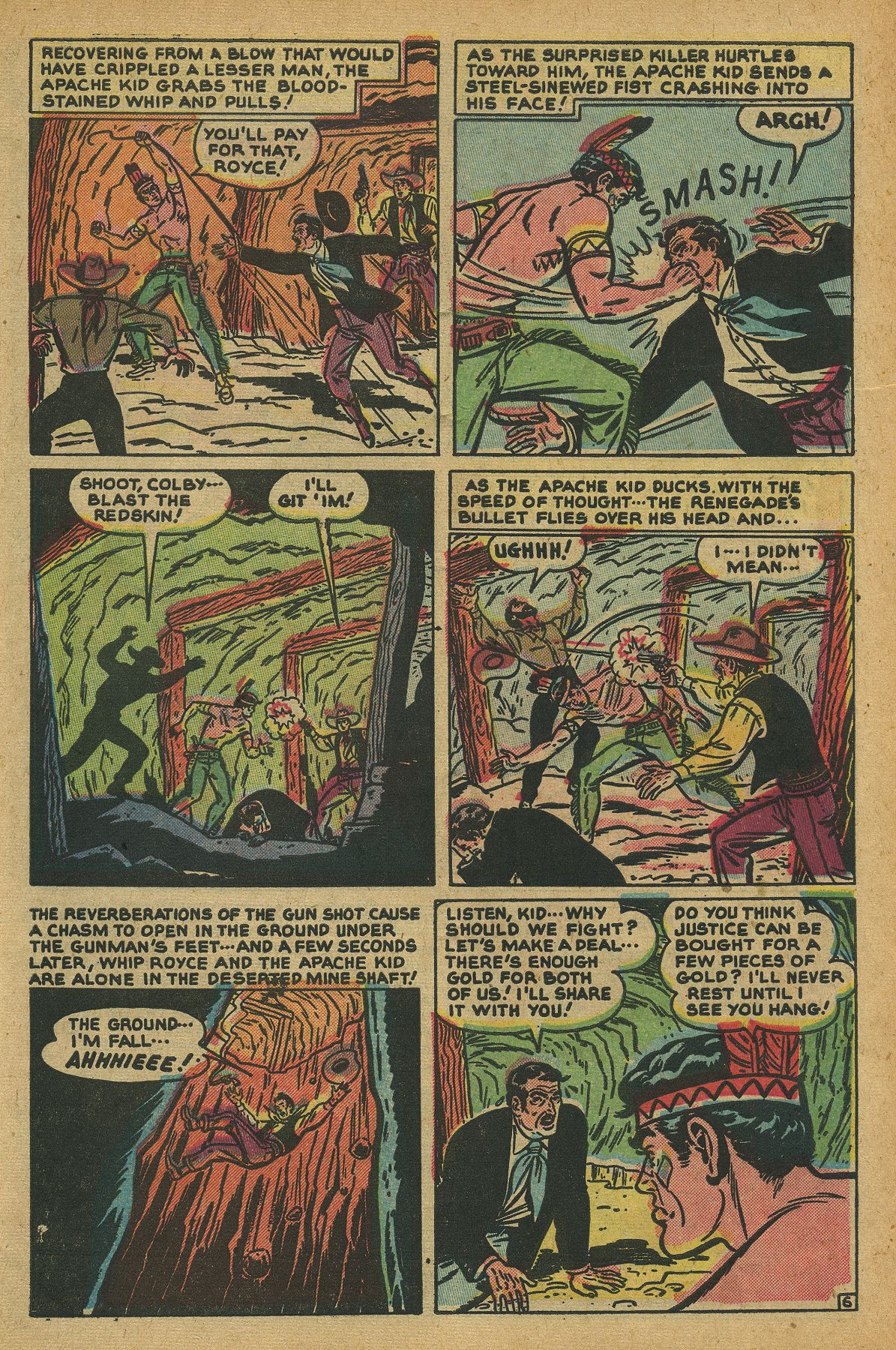 Read online Apache Kid comic -  Issue #3 - 31