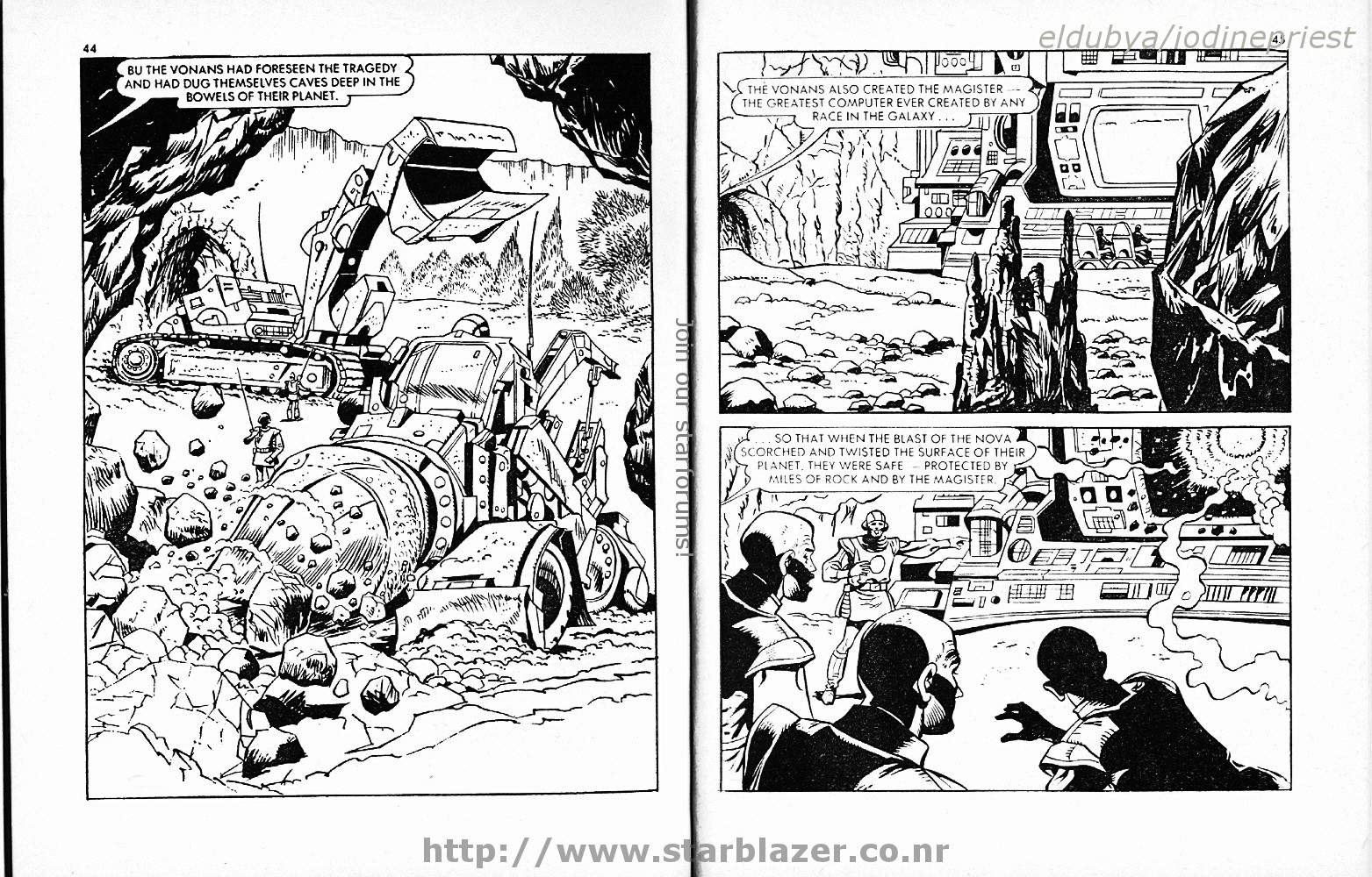 Read online Starblazer comic -  Issue #153 - 24