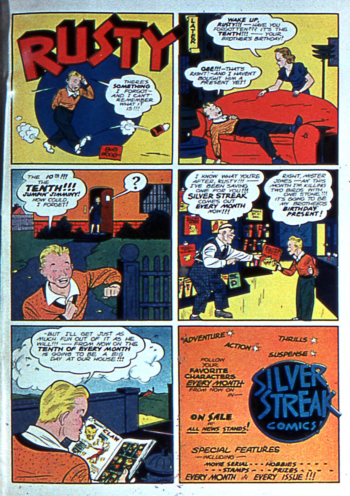 Read online Silver Streak Comics comic -  Issue #8 - 68