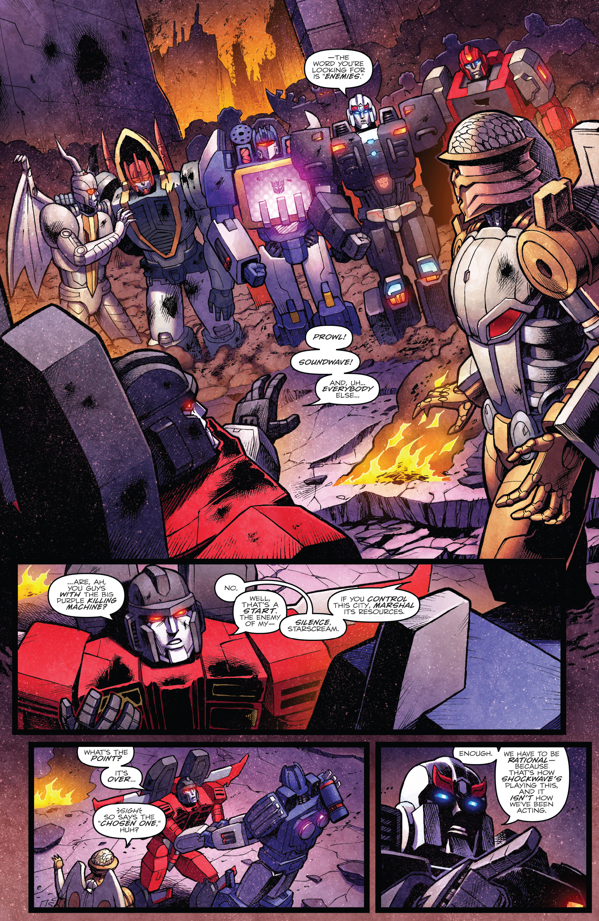 Read online The Transformers: Dark Cybertron Finale comic -  Issue # Full - 33