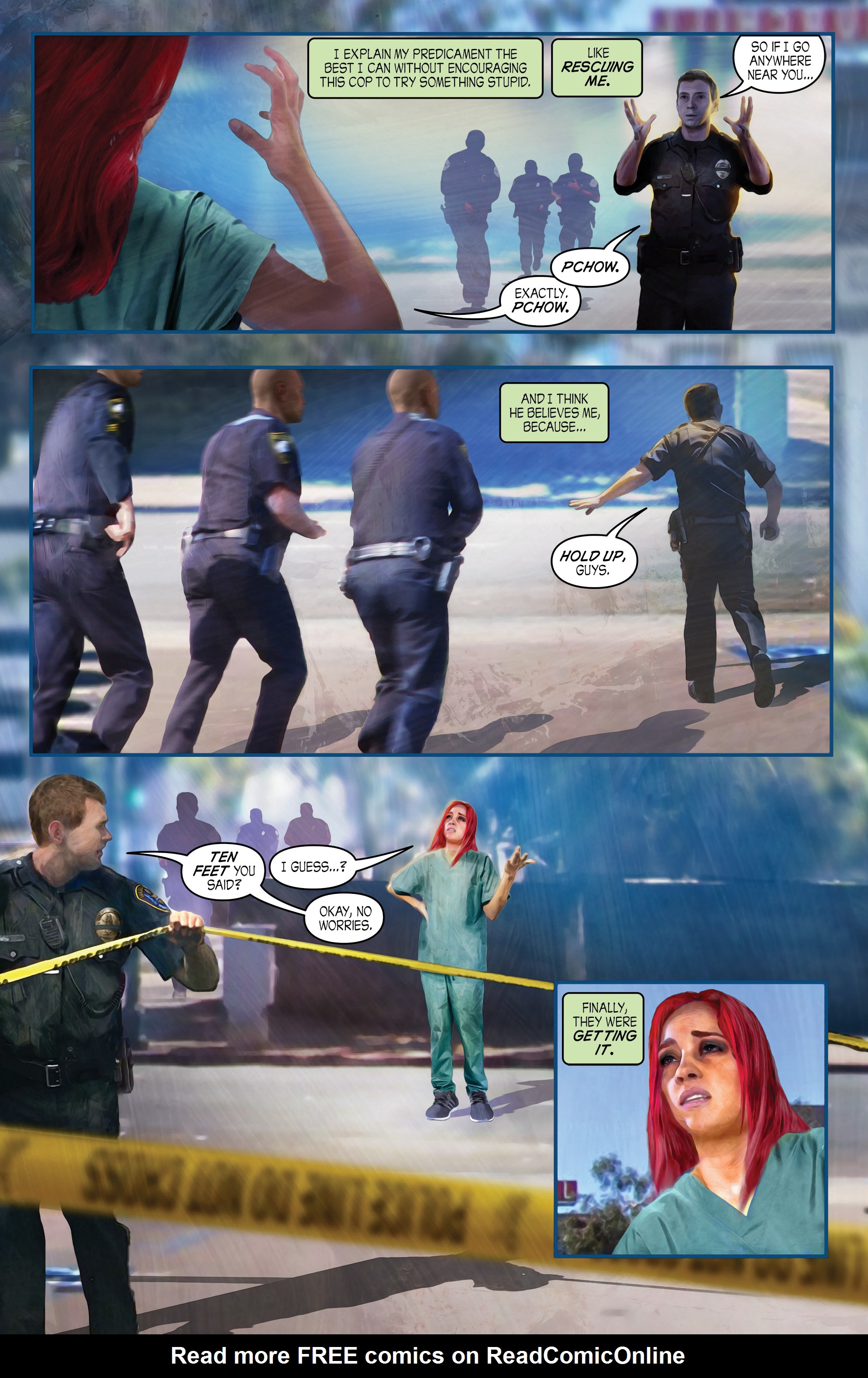 Read online John Carpenter's Tales of Science Fiction: Redhead comic -  Issue #2 - 5