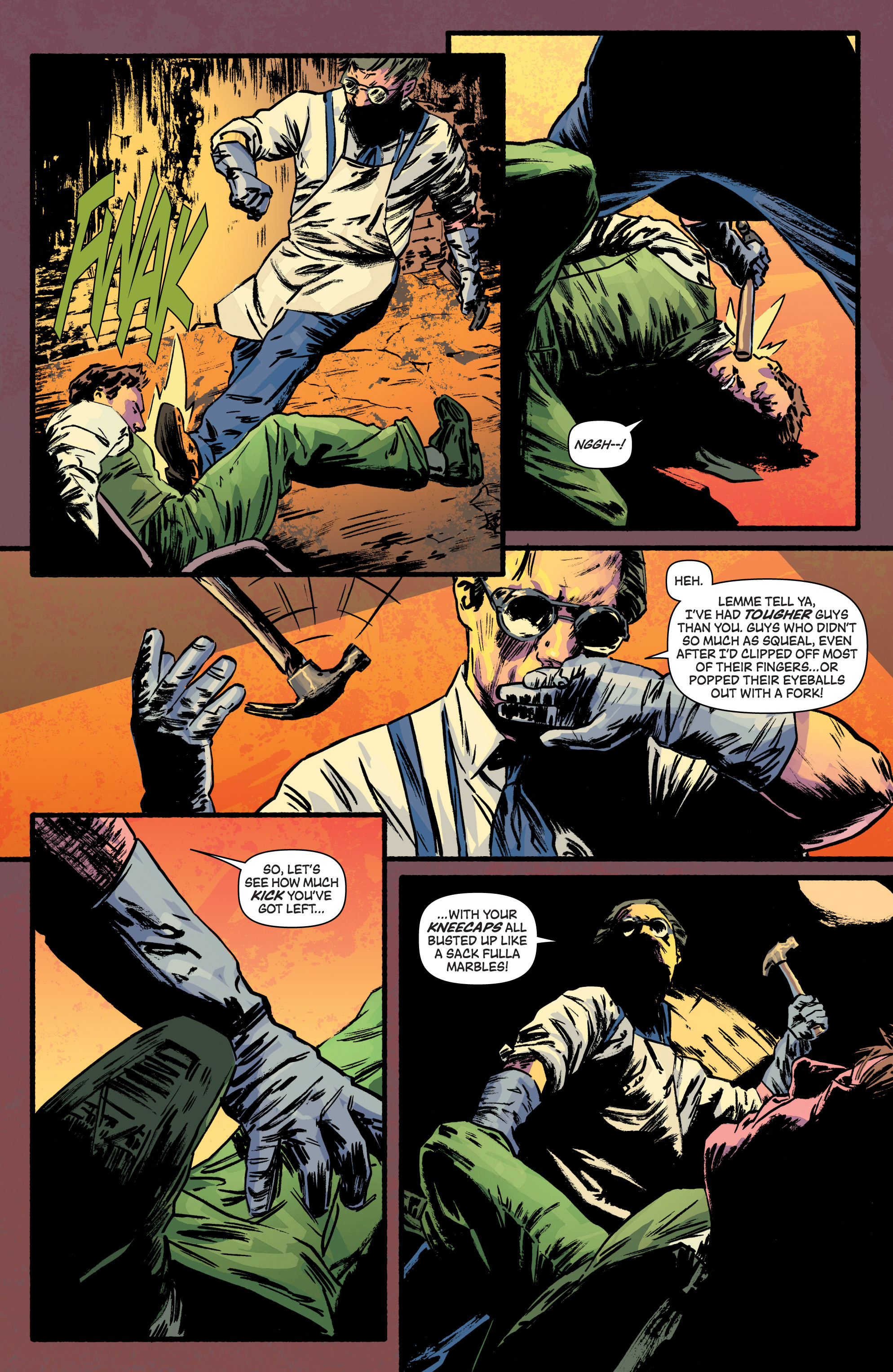 Read online Green Hornet: Year One comic -  Issue #11 - 15
