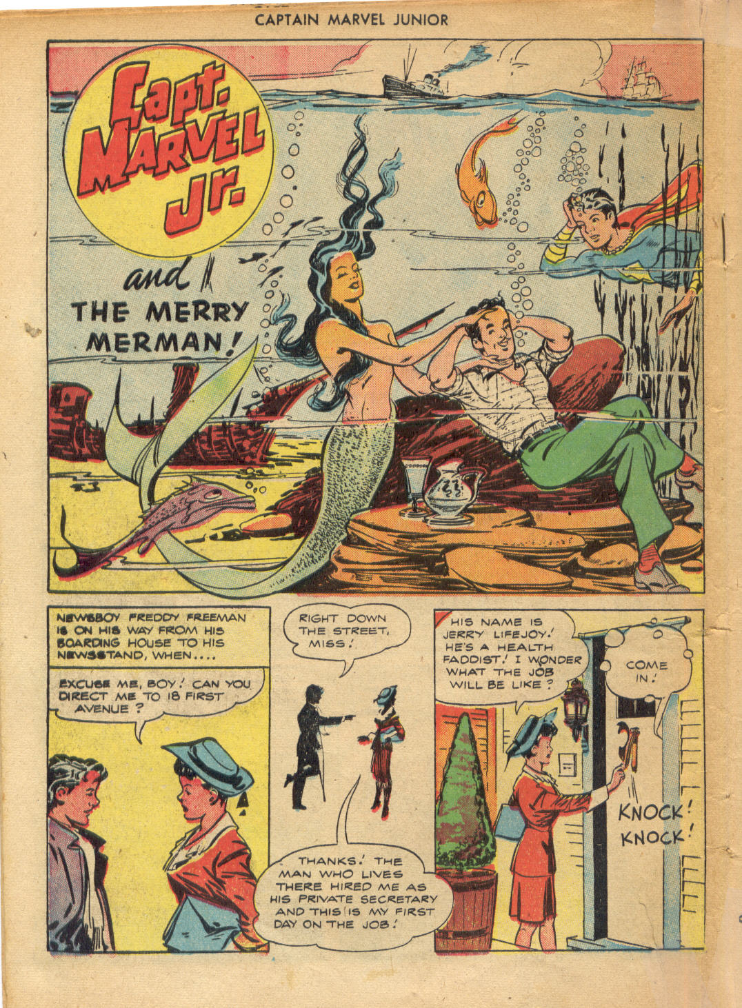 Read online Captain Marvel, Jr. comic -  Issue #54 - 42
