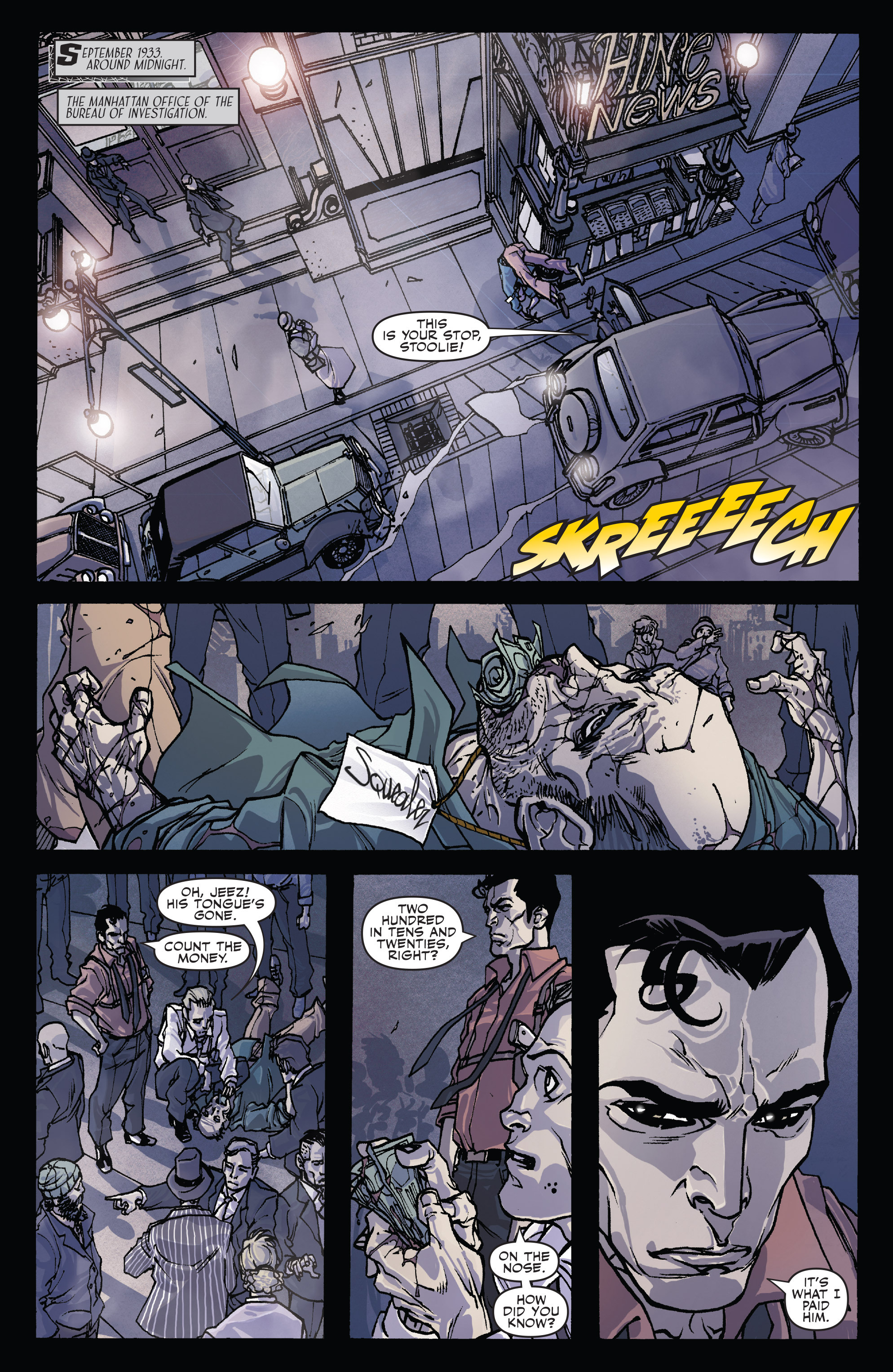 Spider Man Noir Eyes Without A Face Issue 1 Read Spider Man Noir Eyes