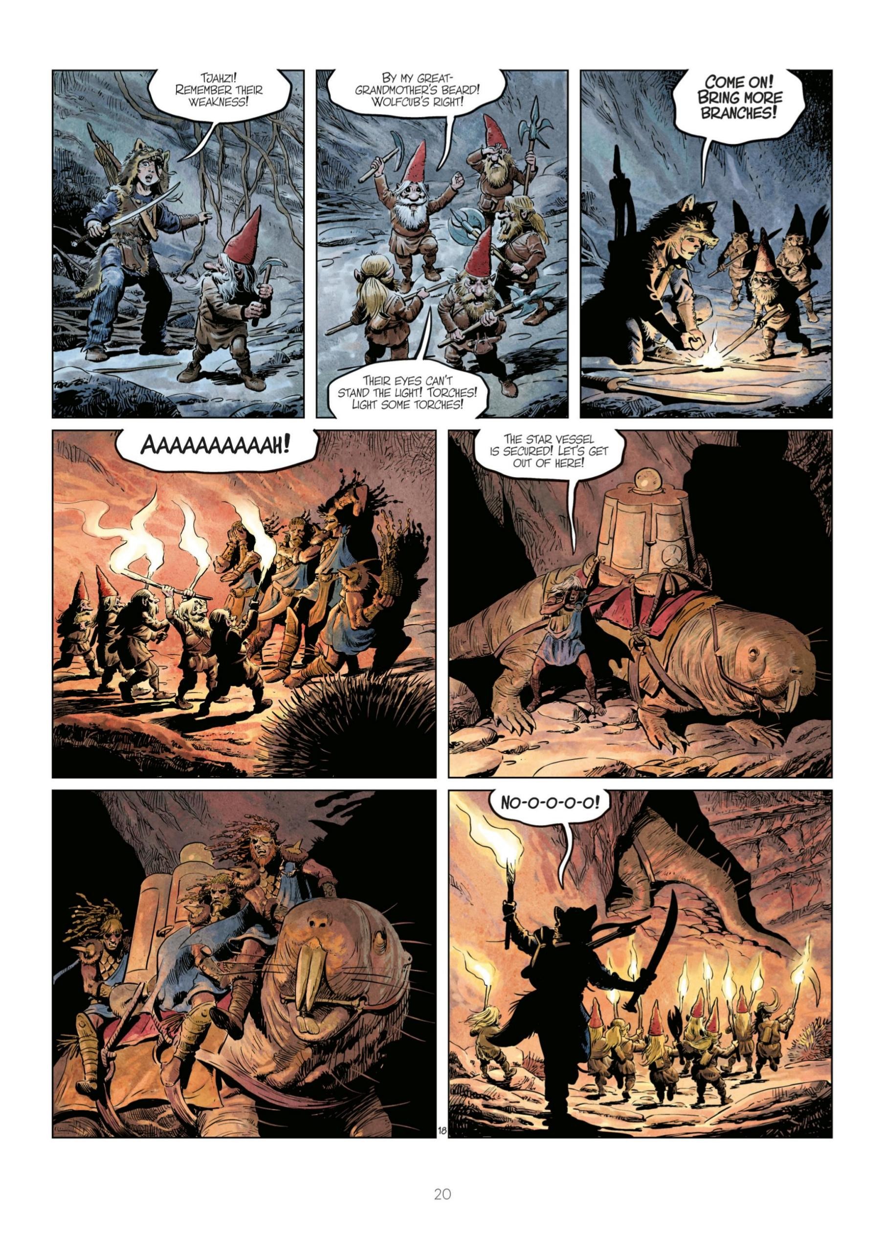 Read online The World of Thorgal: Wolfcub comic -  Issue #6 - 22