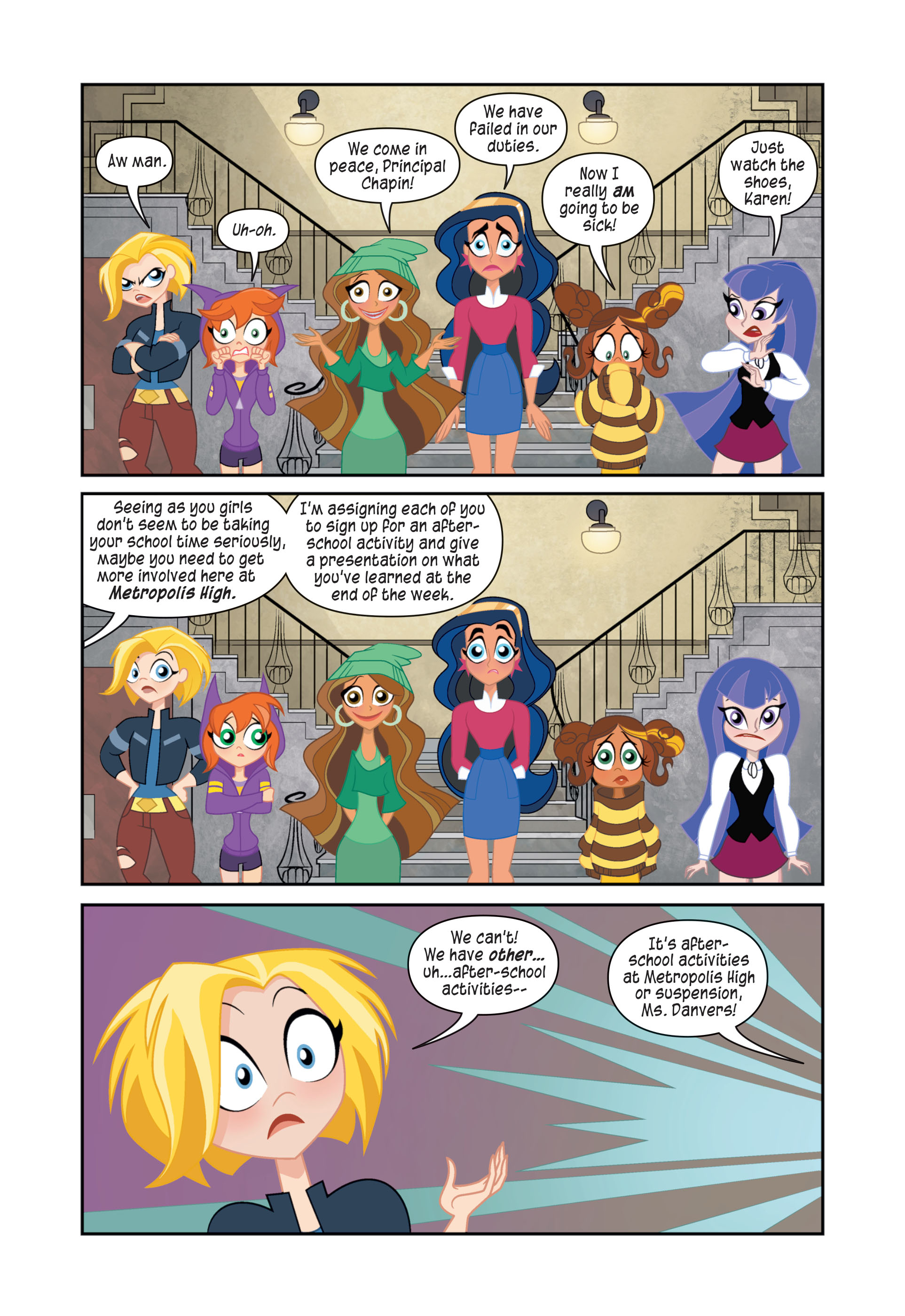 Read online DC Super Hero Girls: At Metropolis High comic -  Issue # TPB - 16