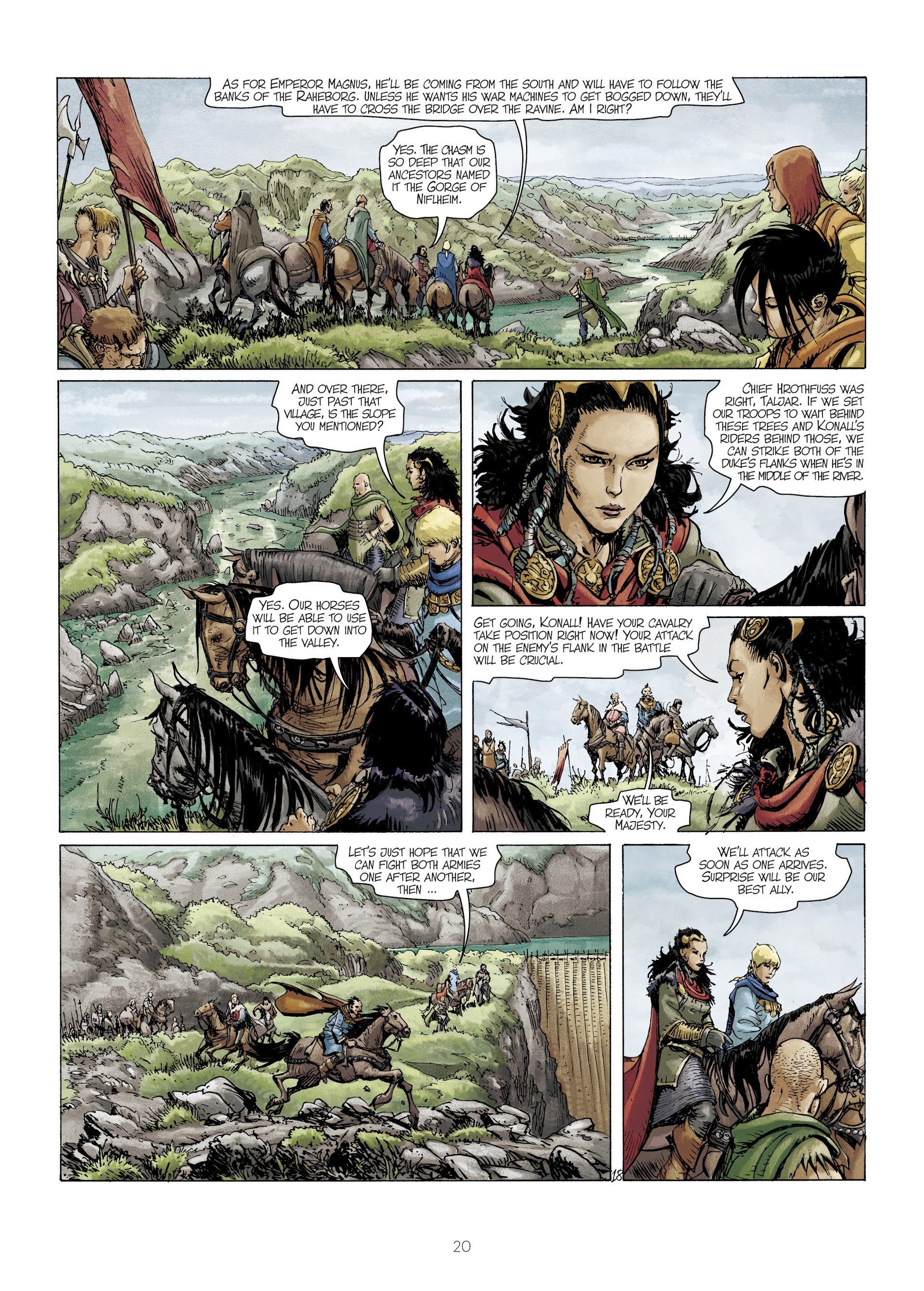 Read online Kriss of Valnor: Red as the Raheborg comic -  Issue # Full - 22