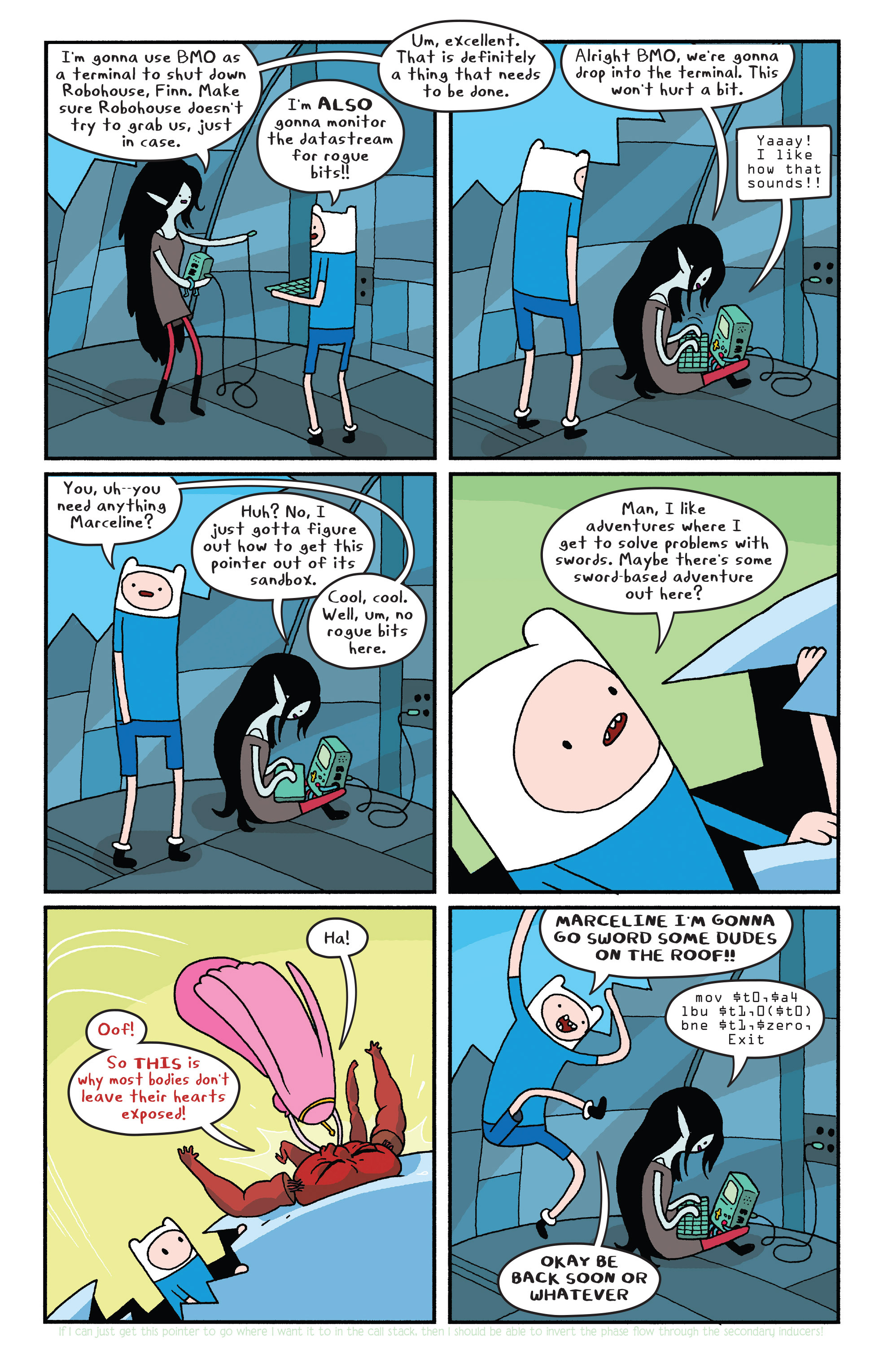 Read online Adventure Time comic -  Issue #25 - 29