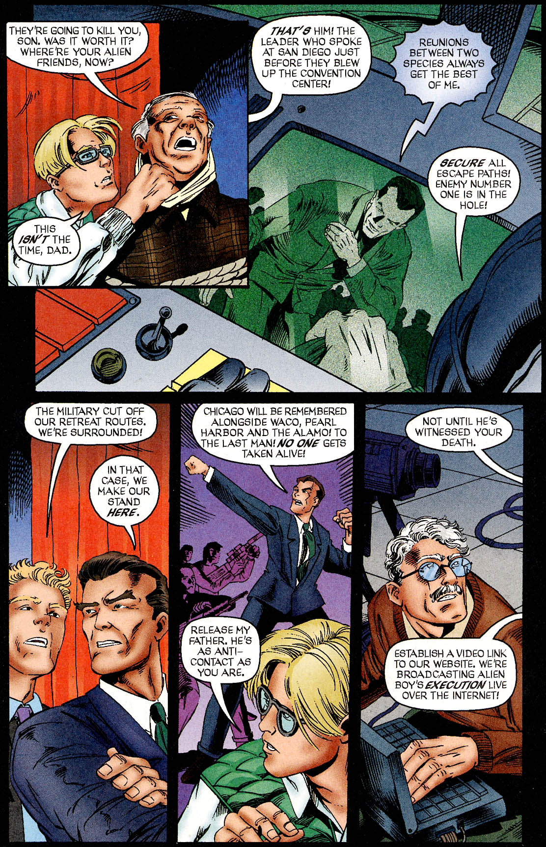 Read online Leonard Nimoy's Primortals (1996) comic -  Issue #6 - 15