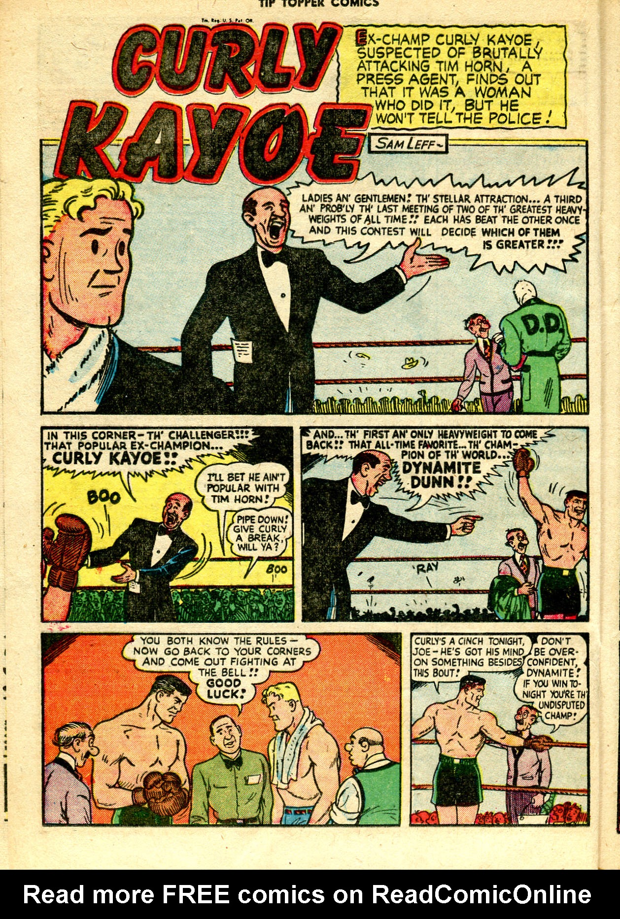 Read online Tip Topper Comics comic -  Issue #15 - 20