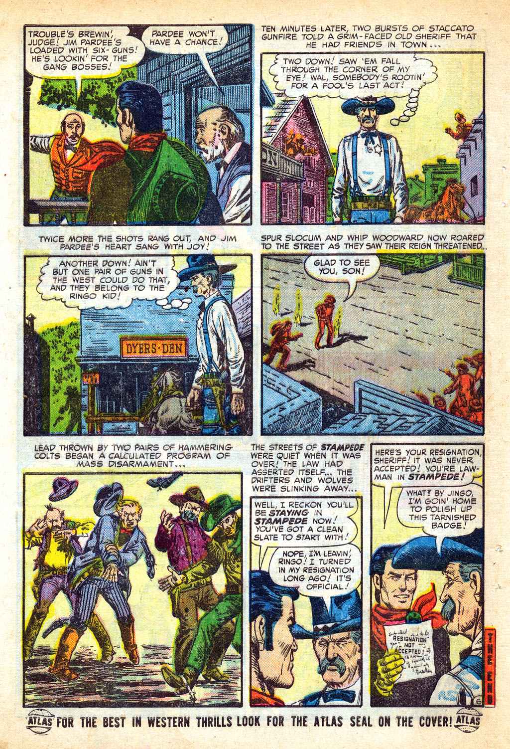 Read online Ringo Kid comic -  Issue #9 - 33