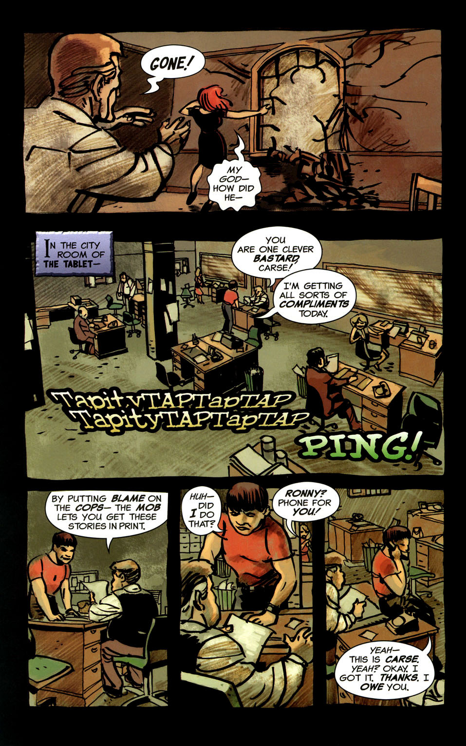 Read online Frankenstein Mobster comic -  Issue #5 - 8