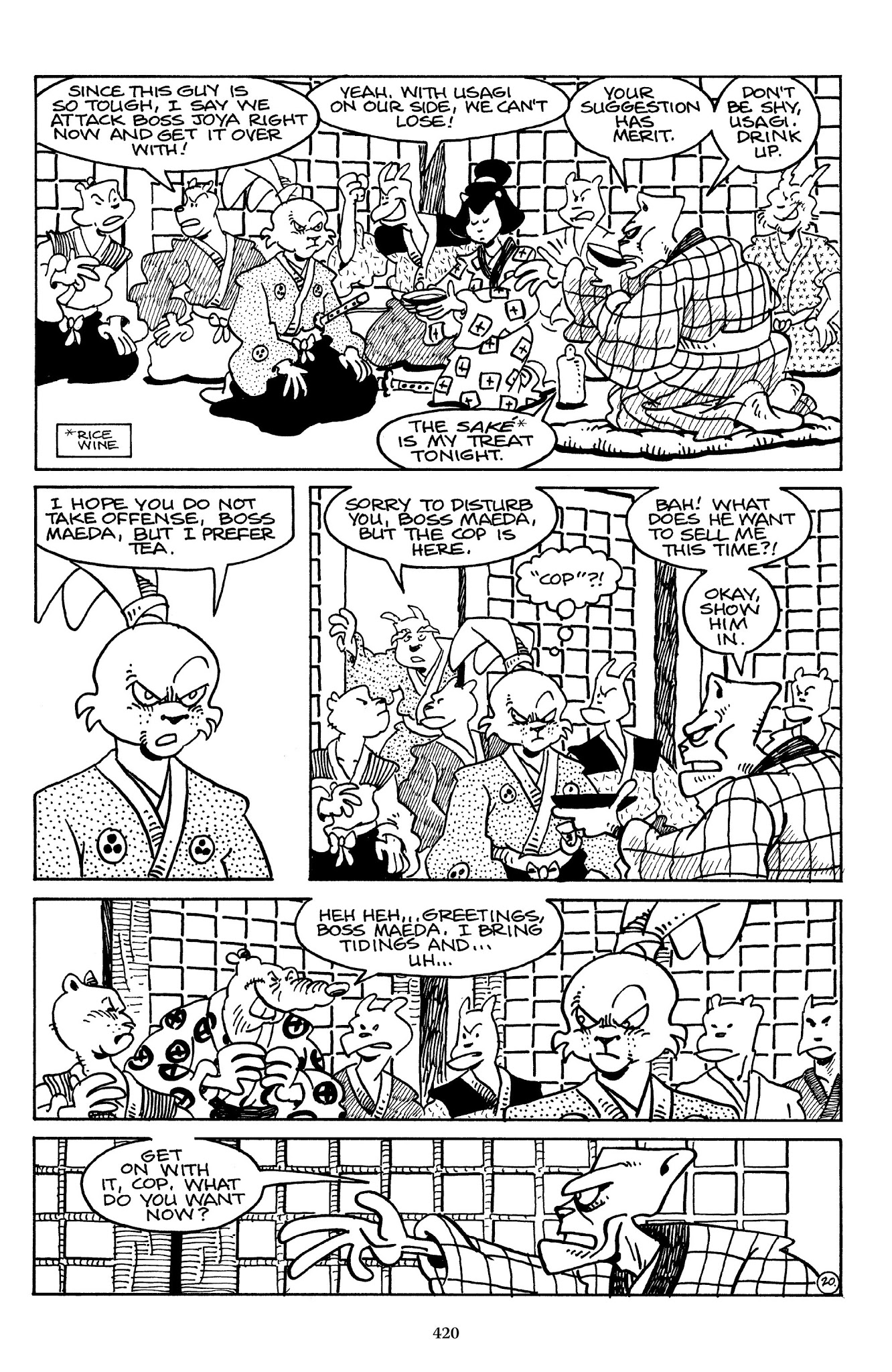 Read online The Usagi Yojimbo Saga comic -  Issue # TPB 3 - 416