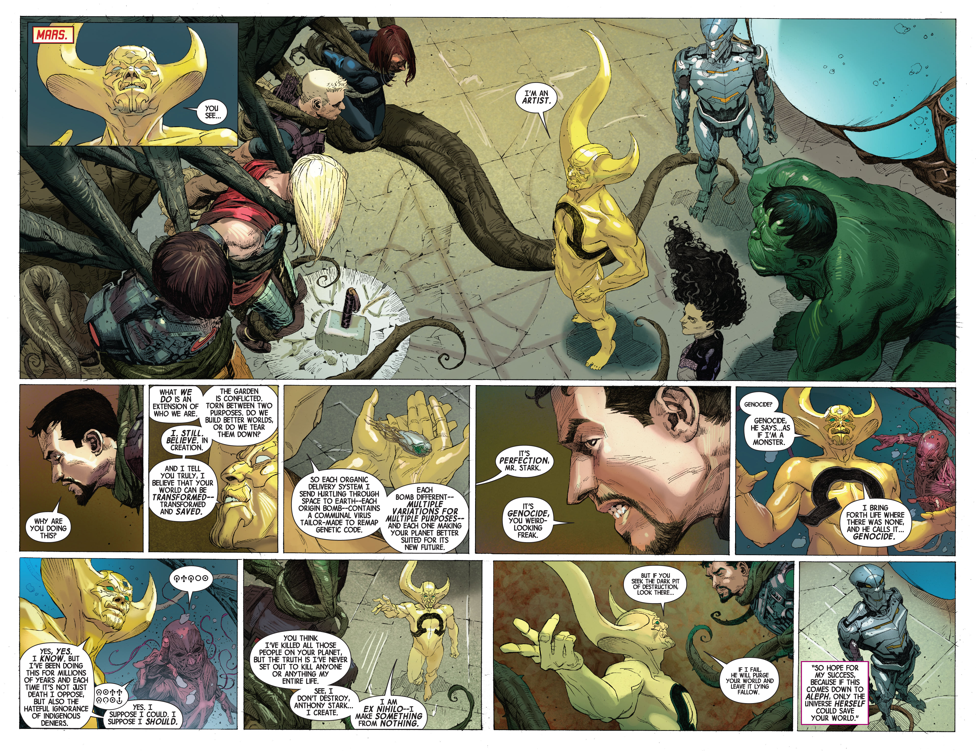 Read online Avengers by Jonathan Hickman: The Complete Collection comic -  Issue # TPB 1 (Part 1) - 46