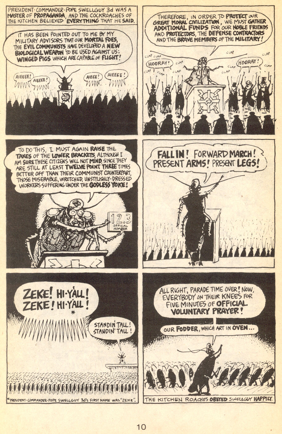 Read online Adventures of Fat Freddy's Cat comic -  Issue #6 - 12