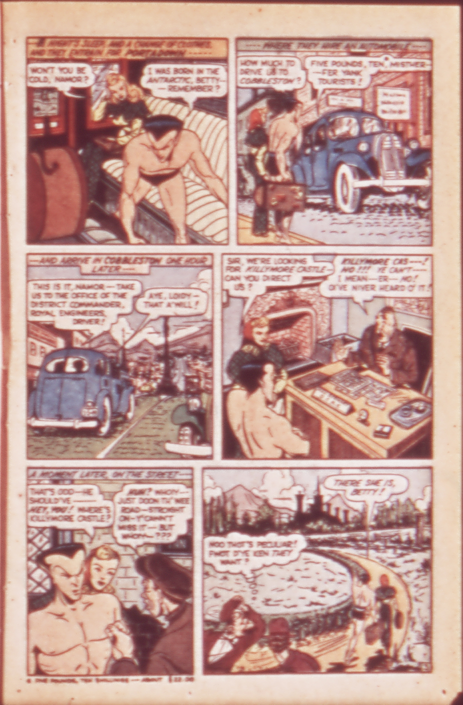 Read online Sub-Mariner Comics comic -  Issue #22 - 17