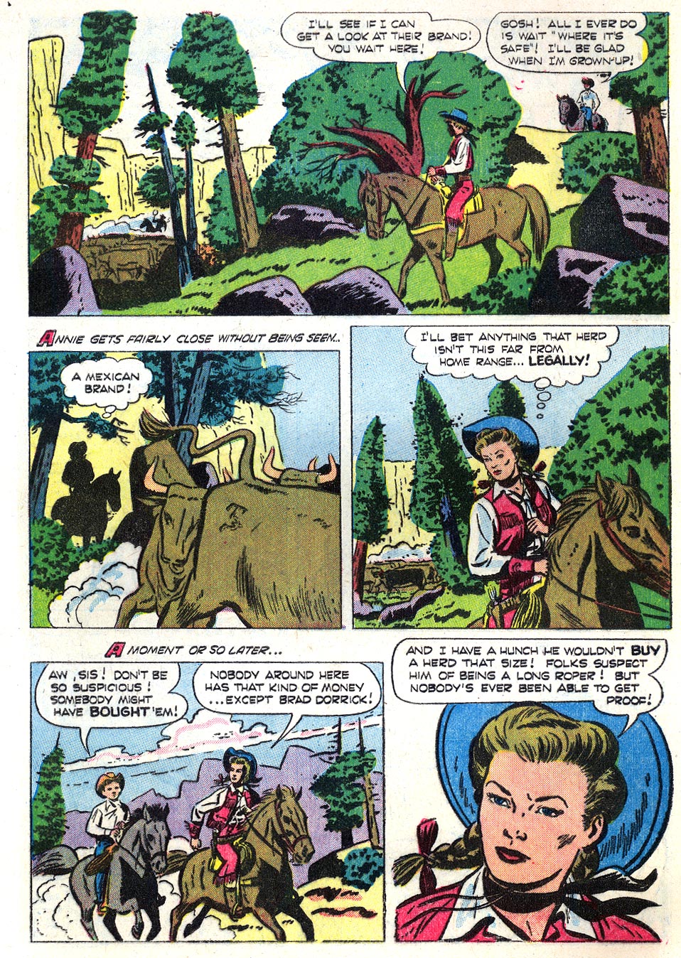 Read online Four Color Comics comic -  Issue #575 - 4