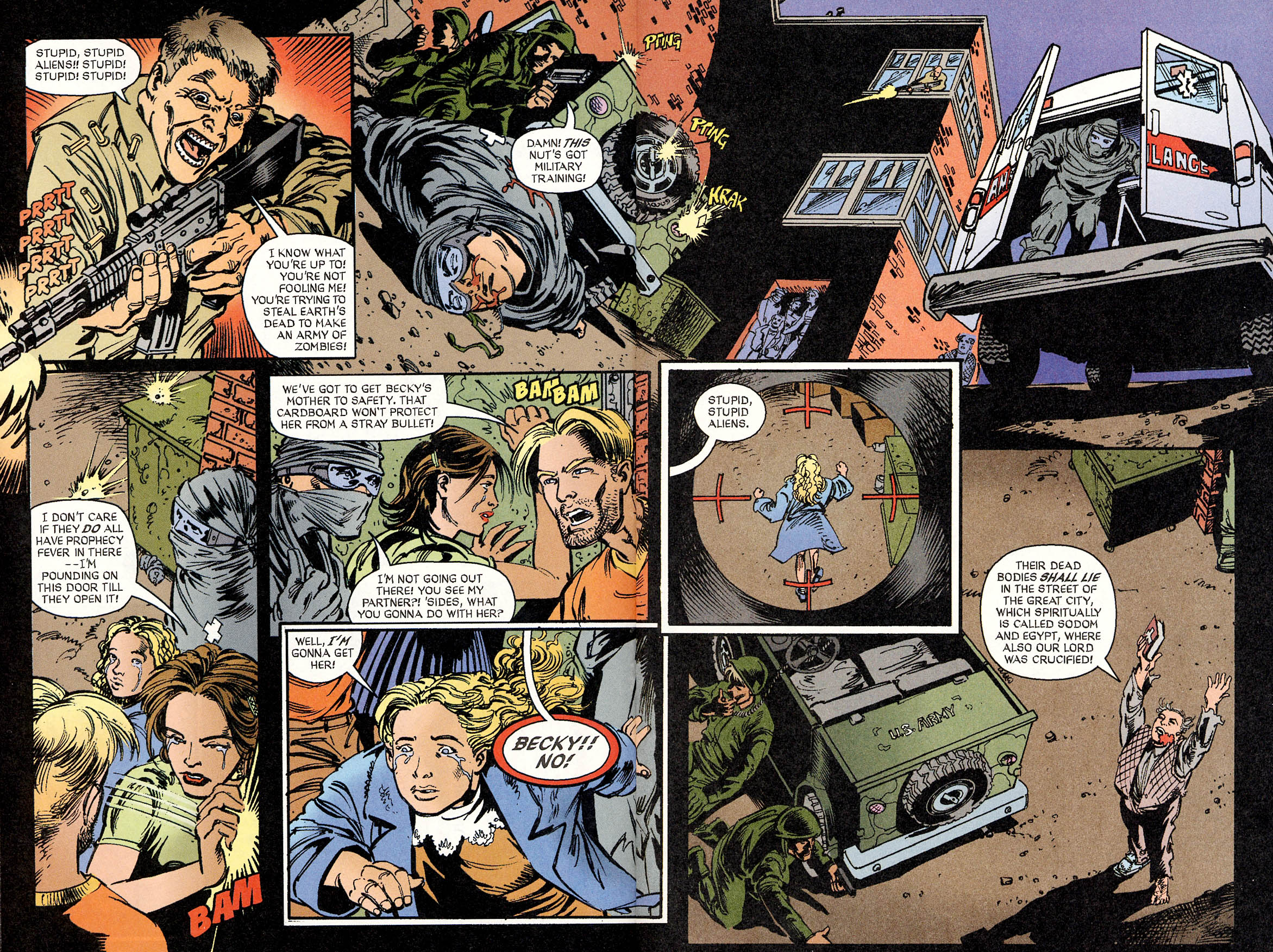 Read online Leonard Nimoy's Primortals (1996) comic -  Issue #4 - 17