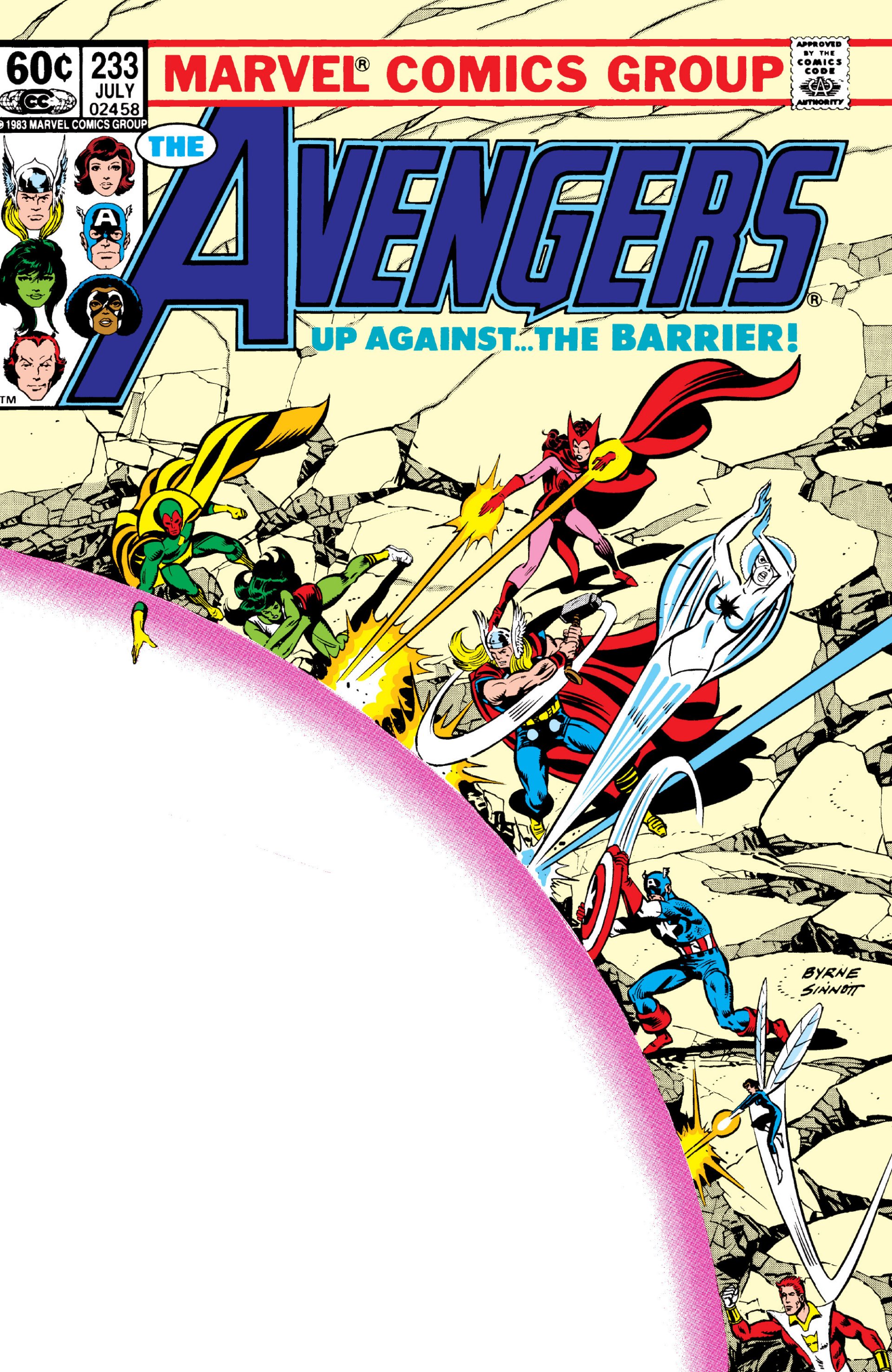Read online The Avengers (1963) comic -  Issue #233 - 1