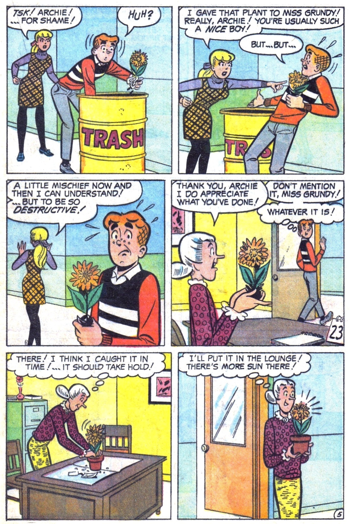 Read online Archie (1960) comic -  Issue #182 - 17