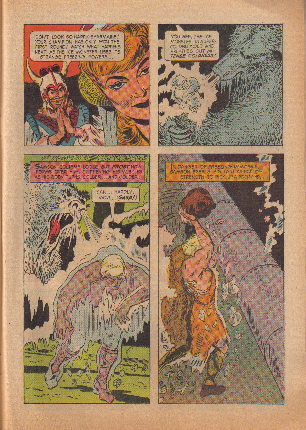 Read online Mighty Samson (1964) comic -  Issue #4 - 25