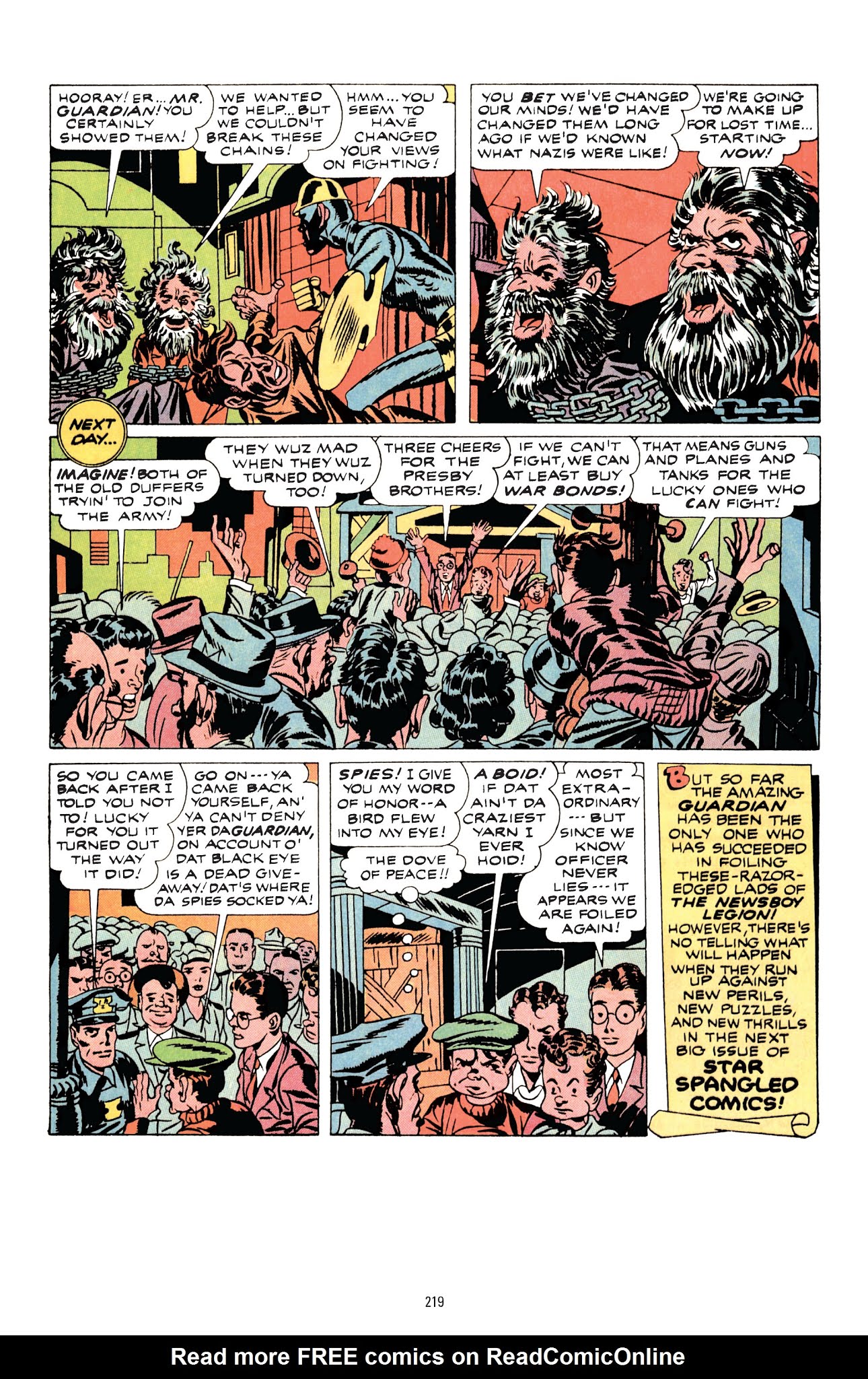 Read online The Newsboy Legion by Joe Simon and Jack Kirby comic -  Issue # TPB 1 (Part 3) - 16