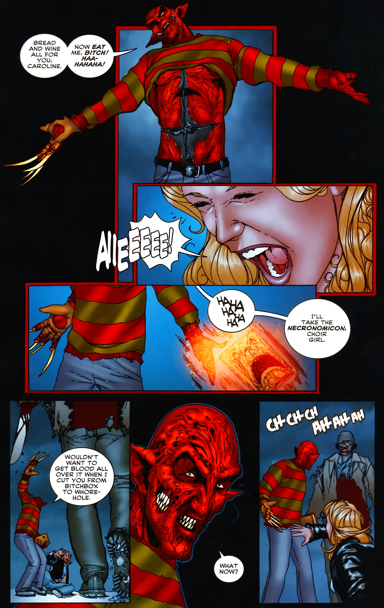 Read online Freddy Vs Jason Vs Ash comic -  Issue #6 - 6