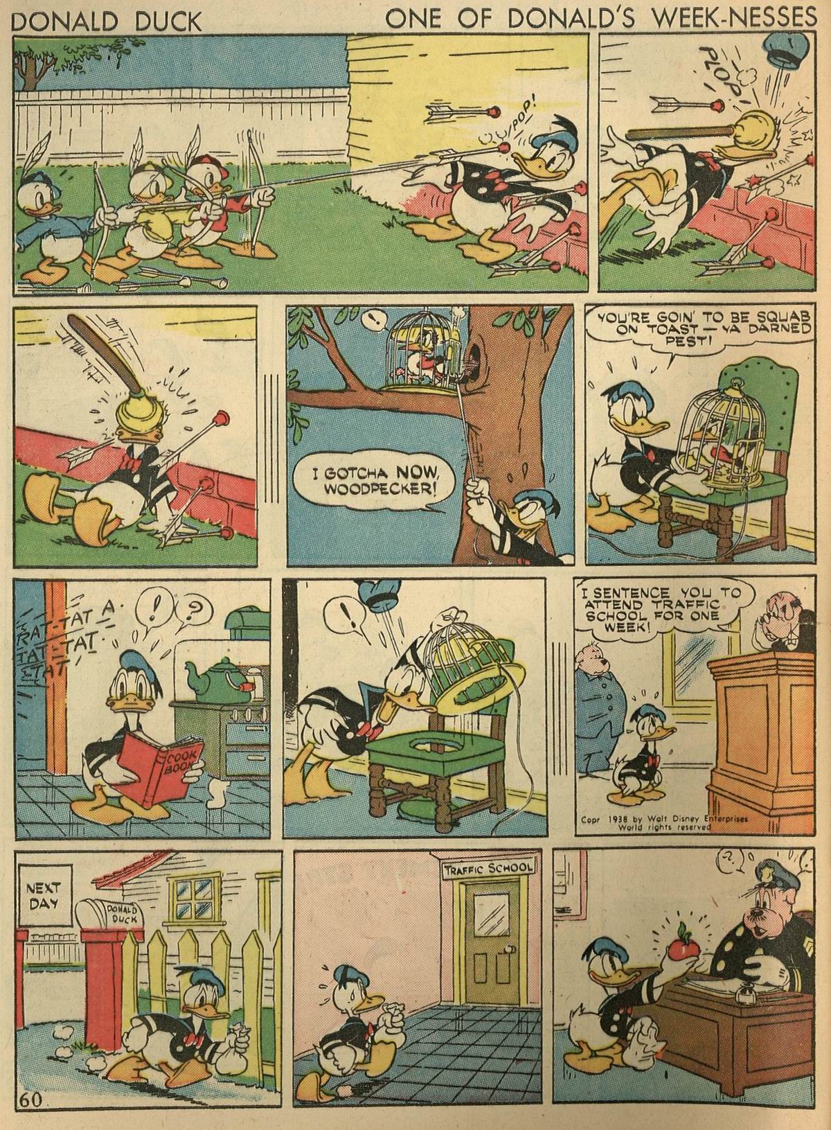 Read online Walt Disney's Comics and Stories comic -  Issue #8 - 62