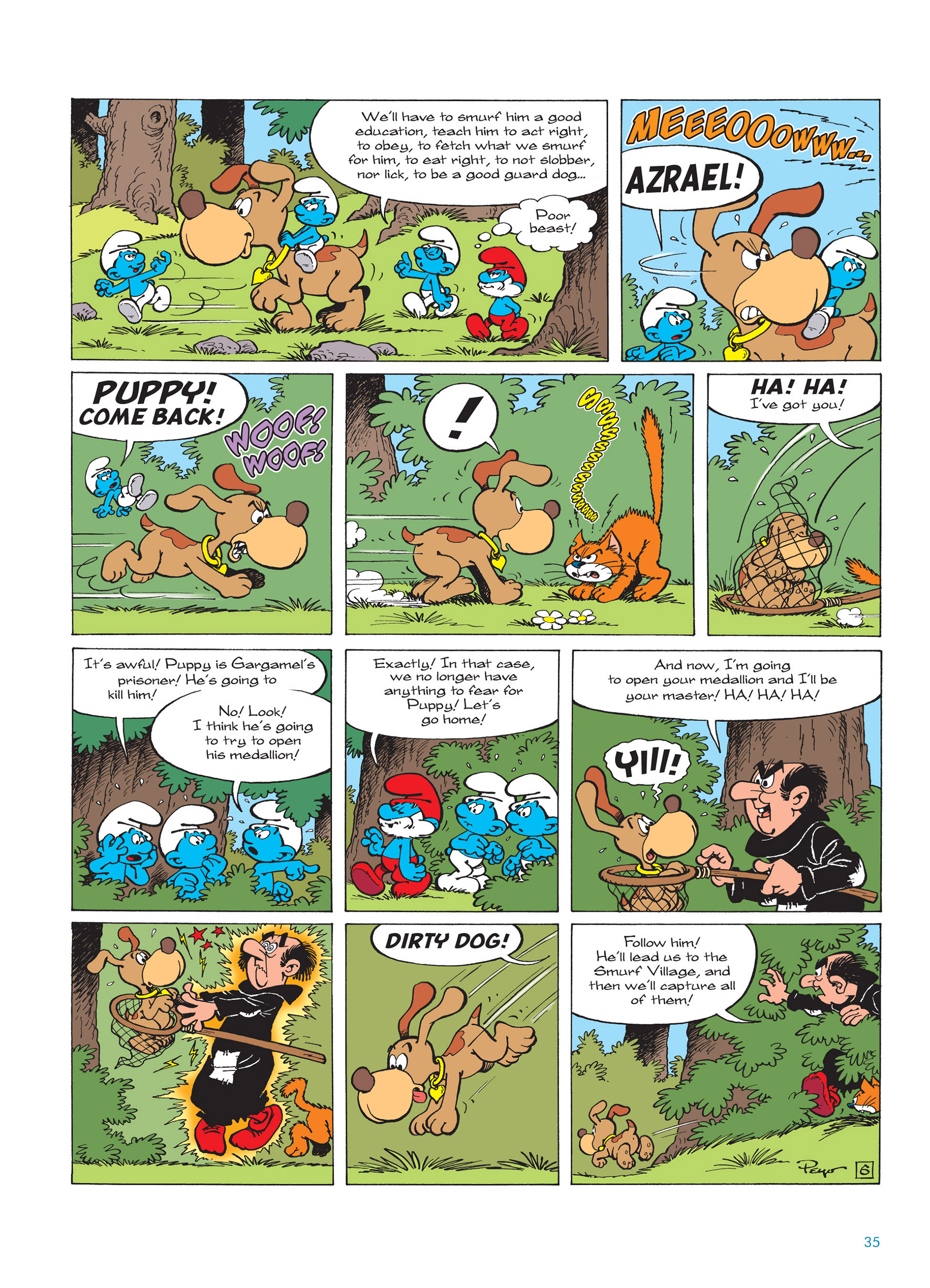 Read online The Smurfs comic -  Issue #15 - 36